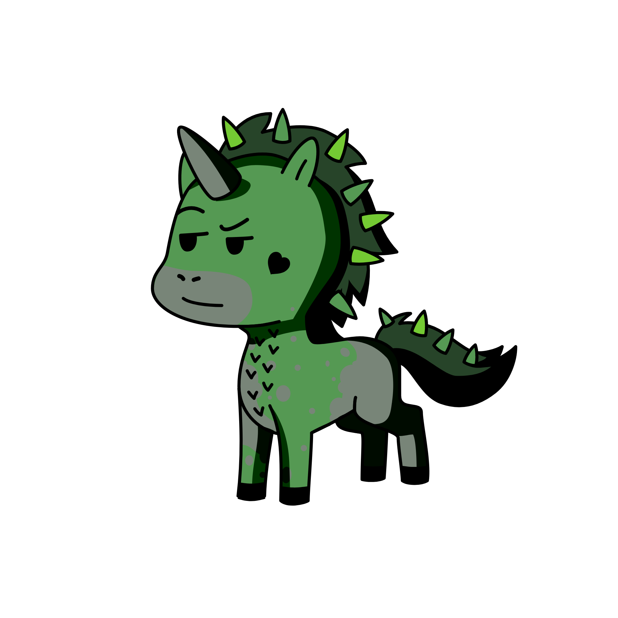 Zombie Unicorn, the unicorn