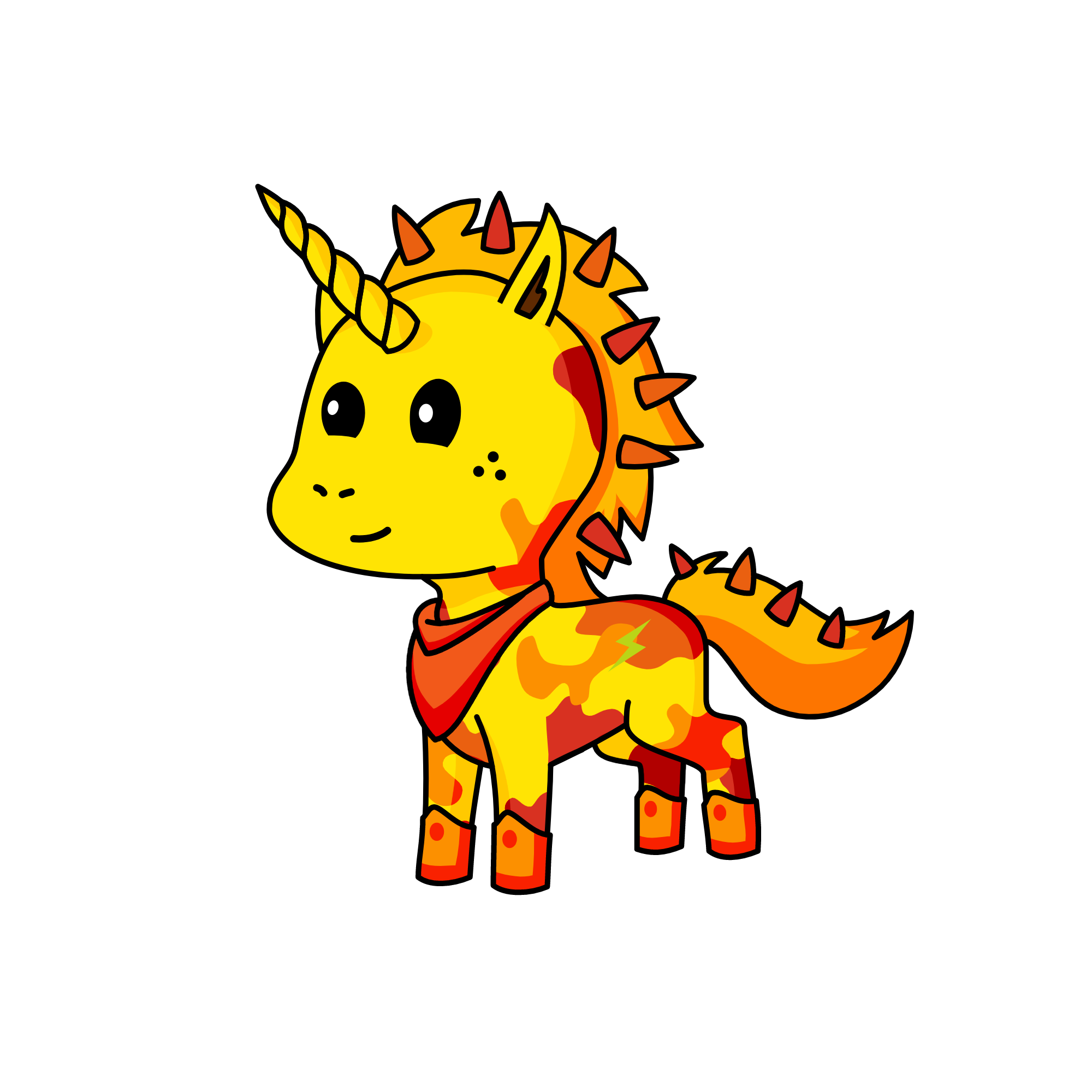 Sunstrike, the unicorn