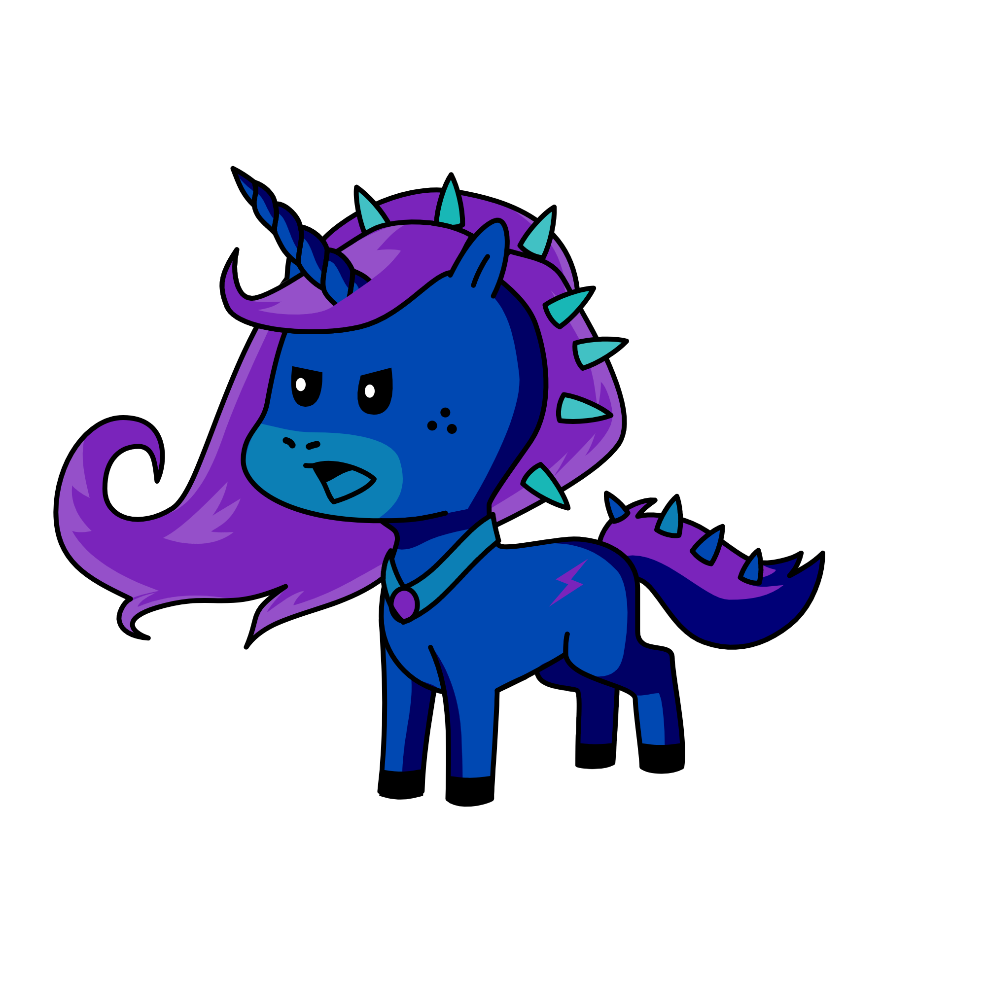 Midnight Sparkle, the unicorn