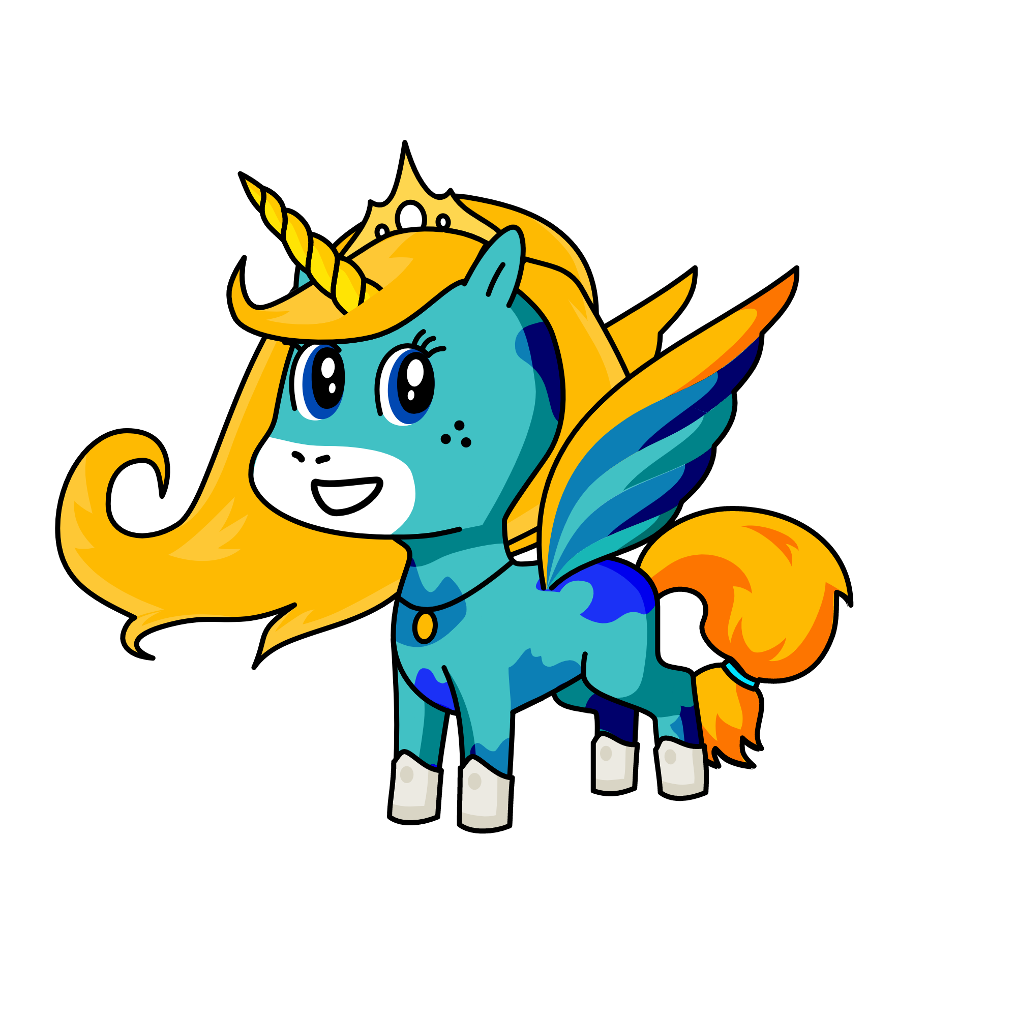 Noor, the unicorn