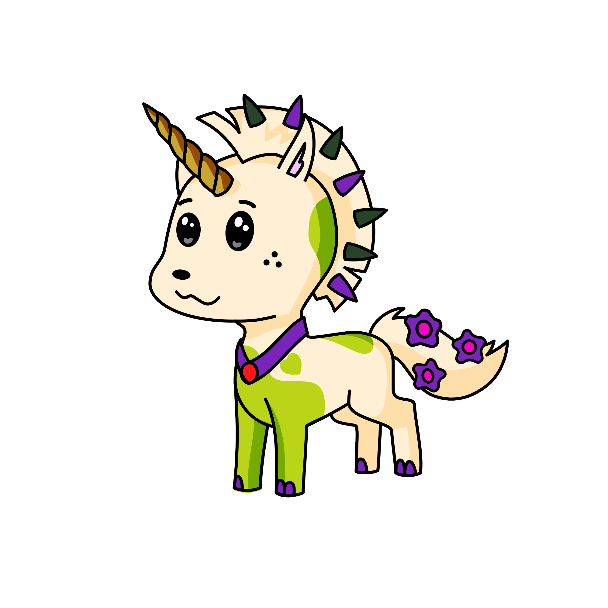 Henry Barker and the Sorcerer's Bone , the unicorn