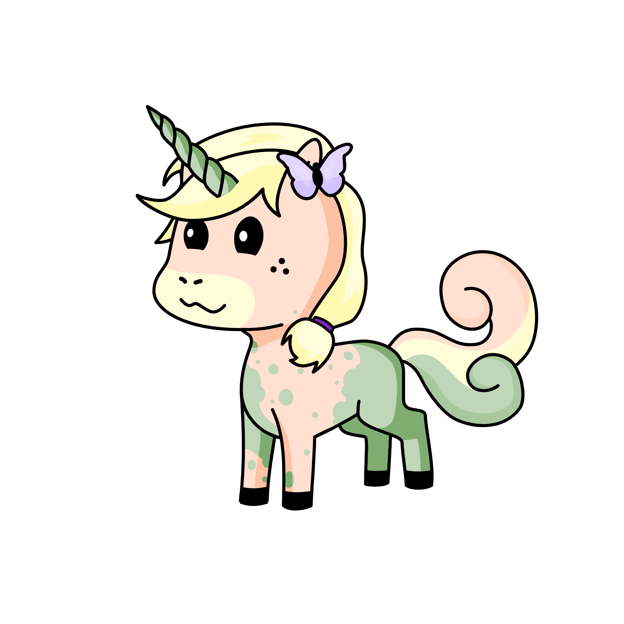 Spring, the unicorn