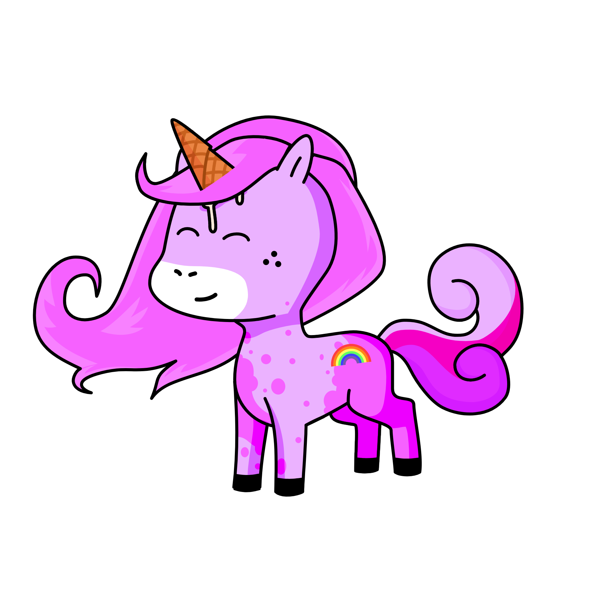 rainbow, the unicorn