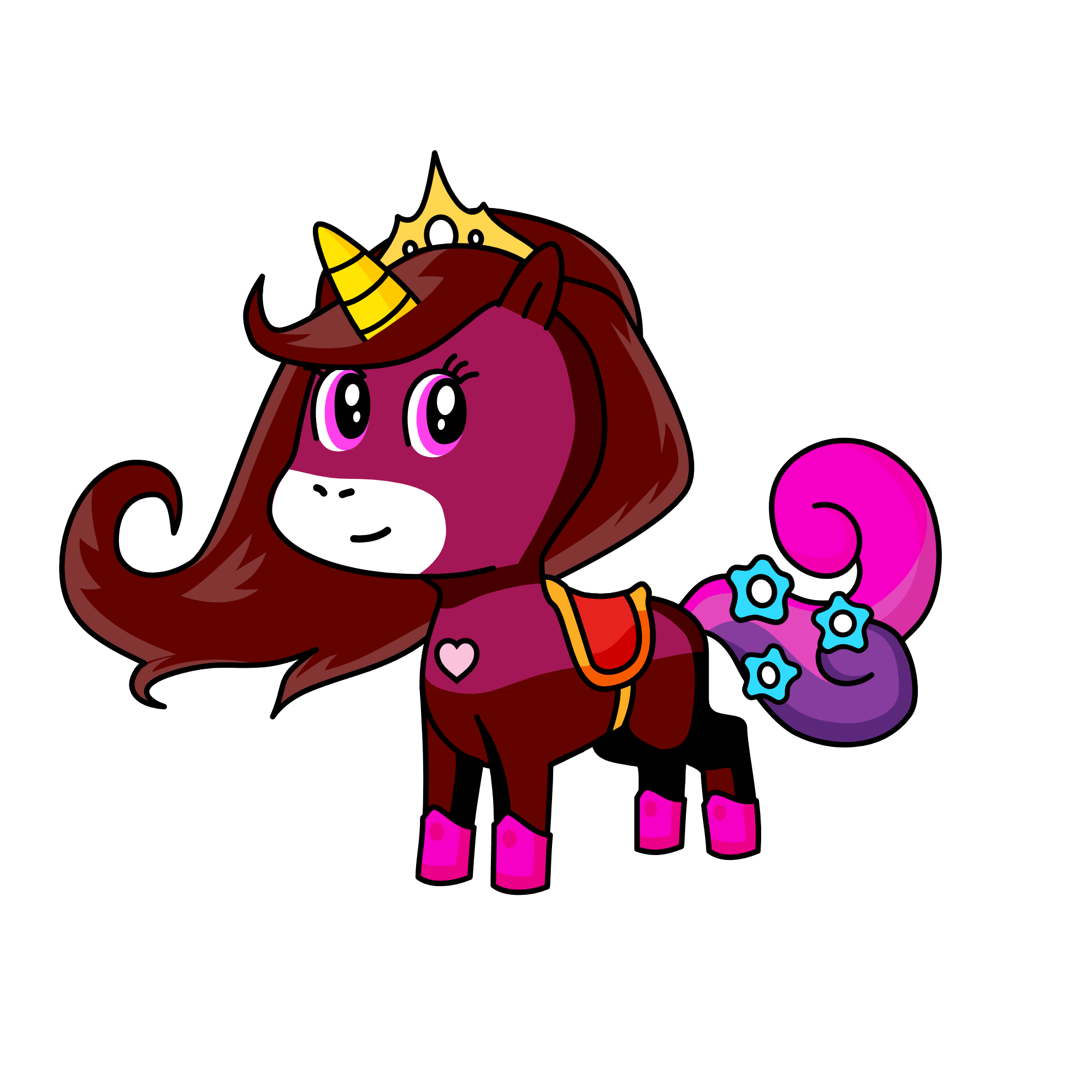 candaliela, the unicorn