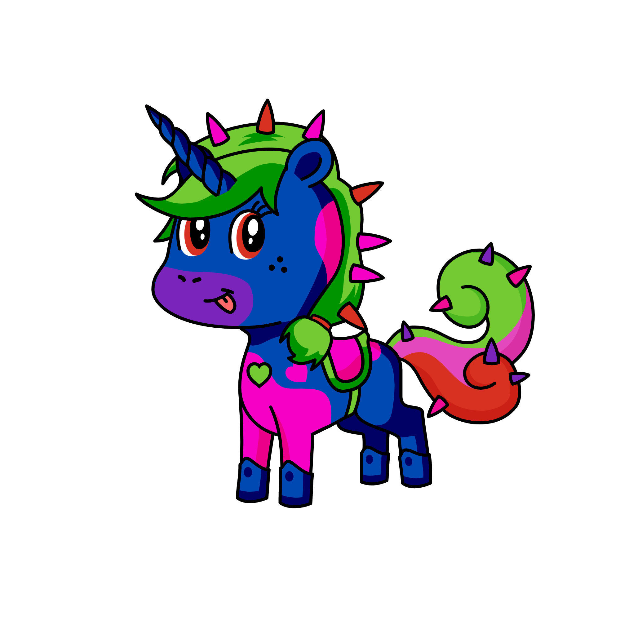 Reds, the unicorn