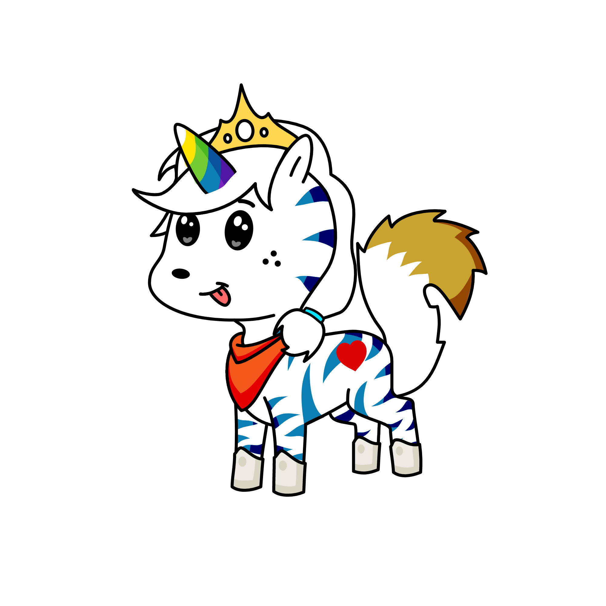 Final_final_V9.psd, the unicorn