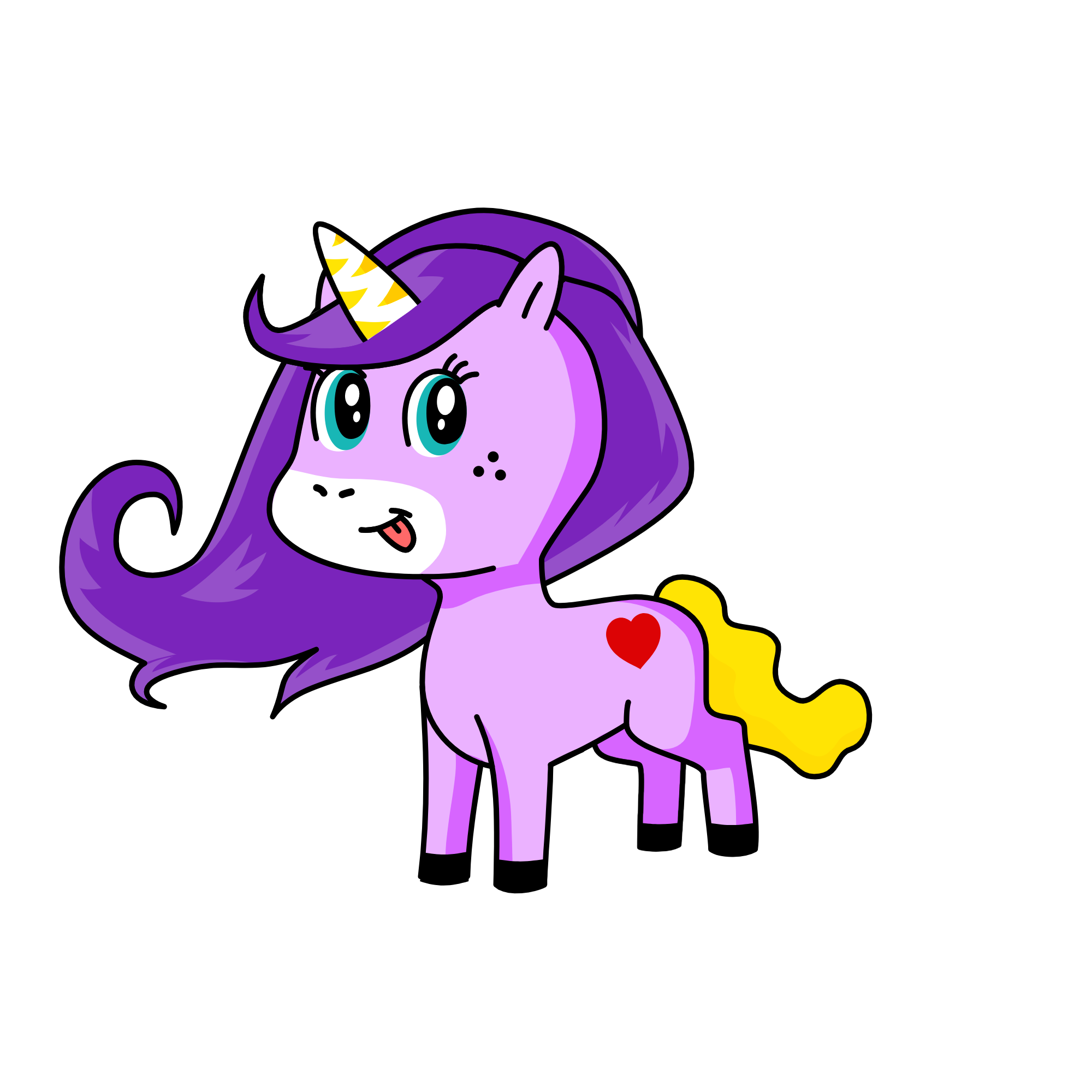Chloe Gladiator, the unicorn