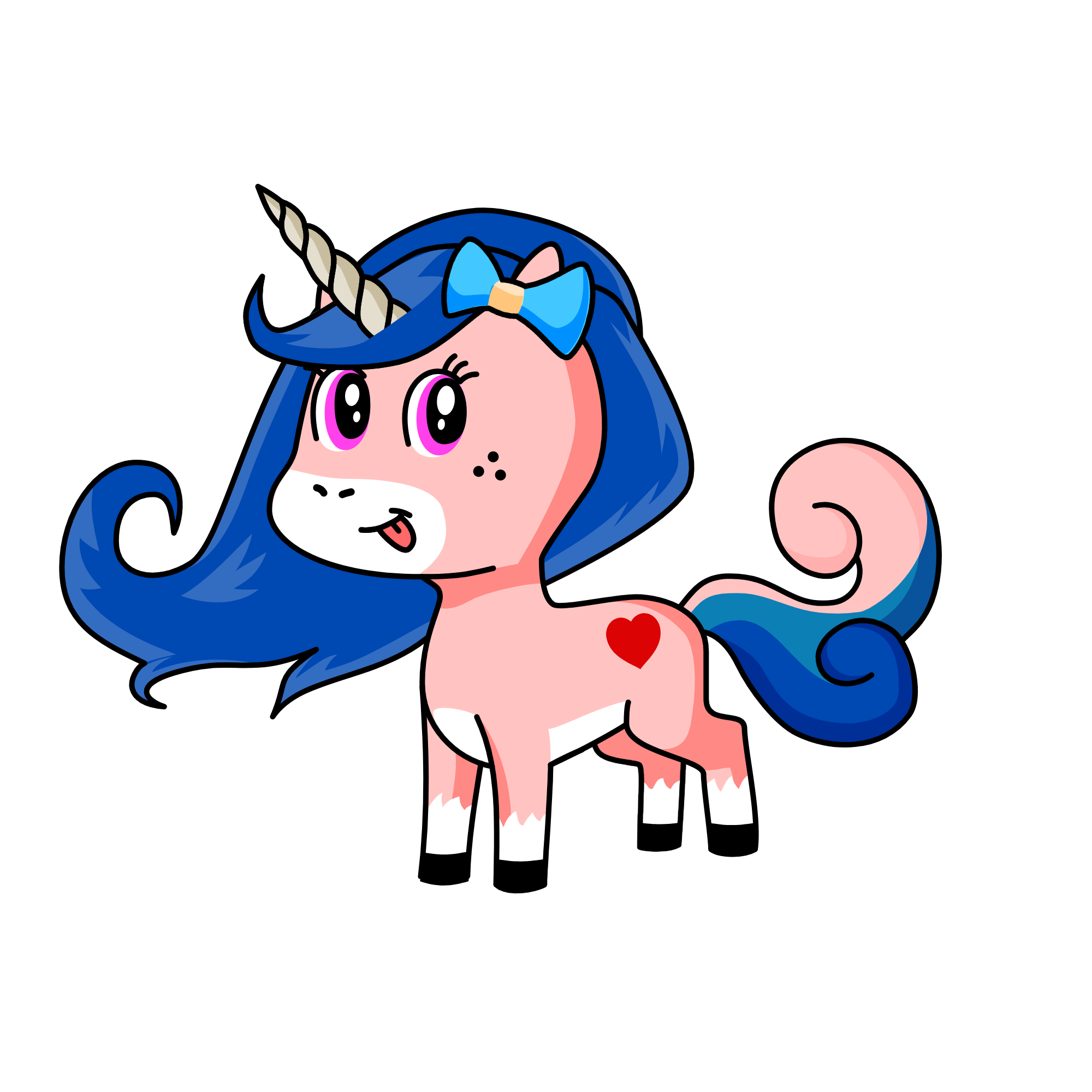 Sugar, the unicorn