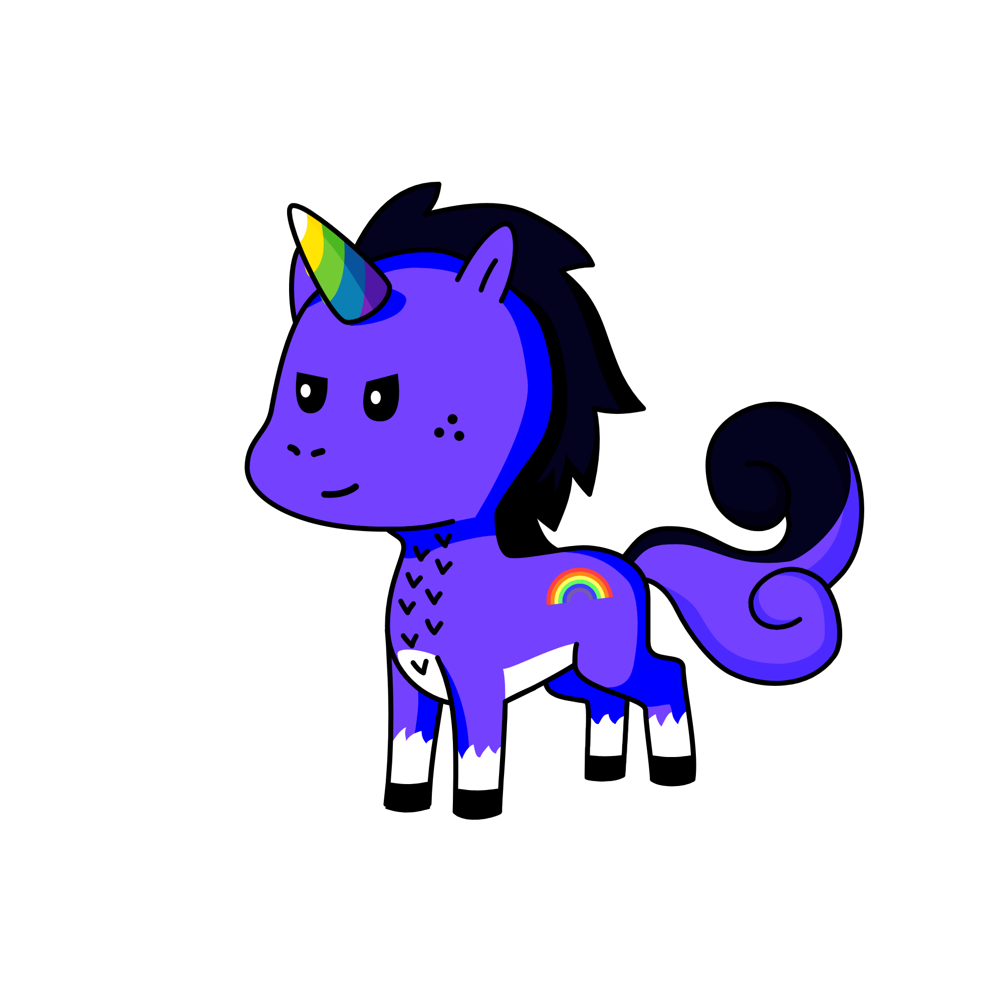 Galaxy, the unicorn