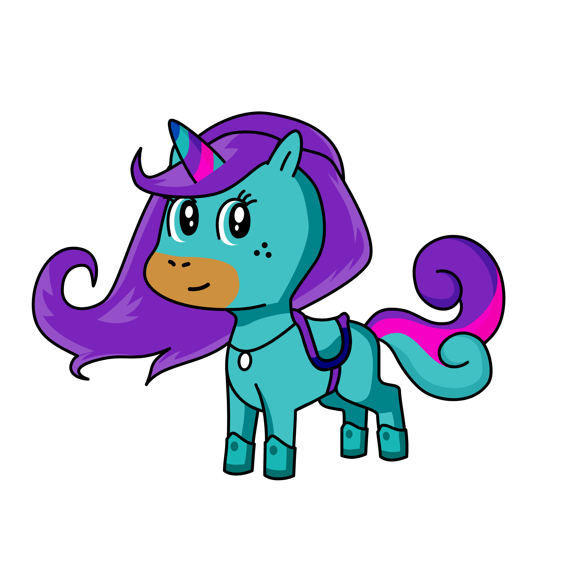 sweety, the unicorn