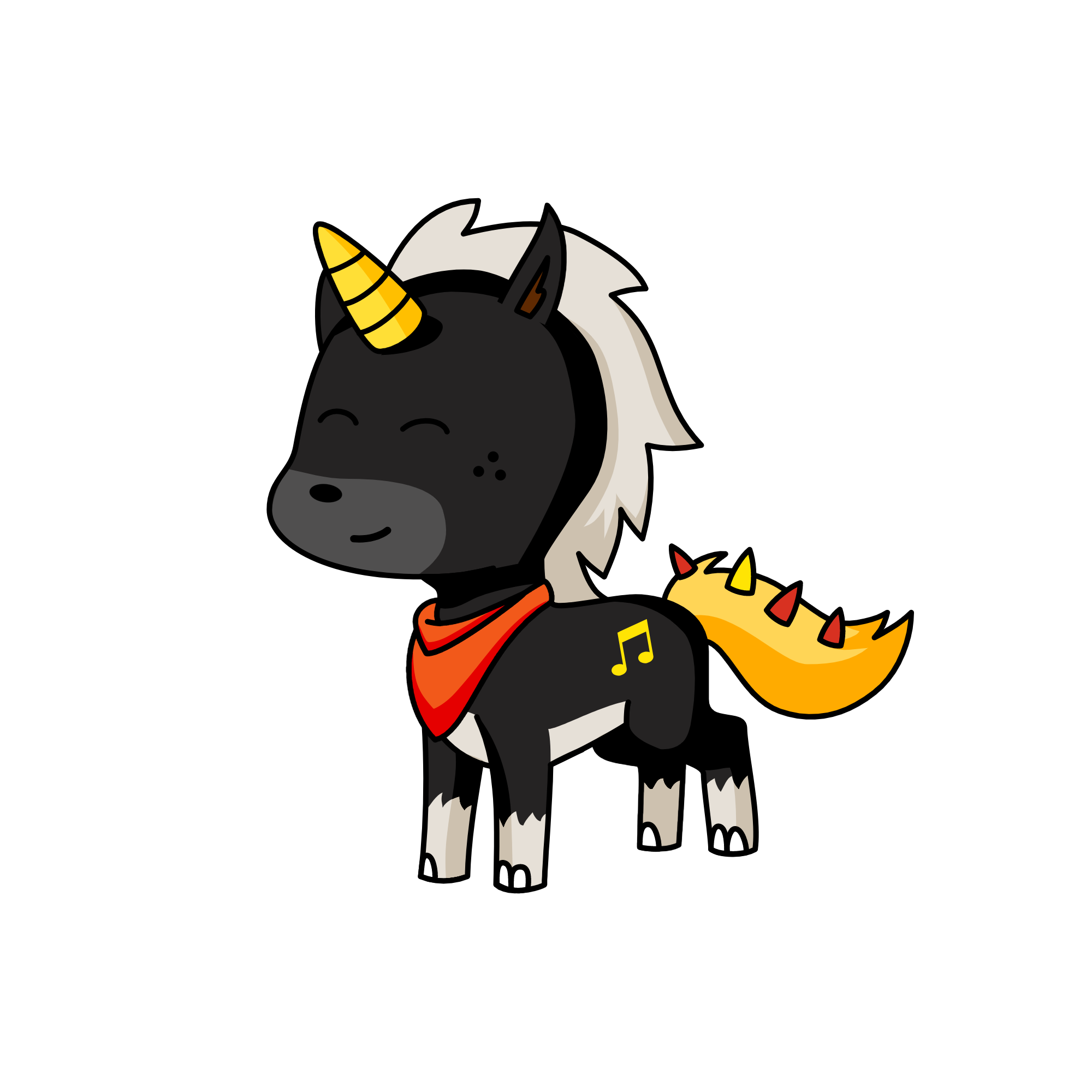 Prince Nod, the unicorn
