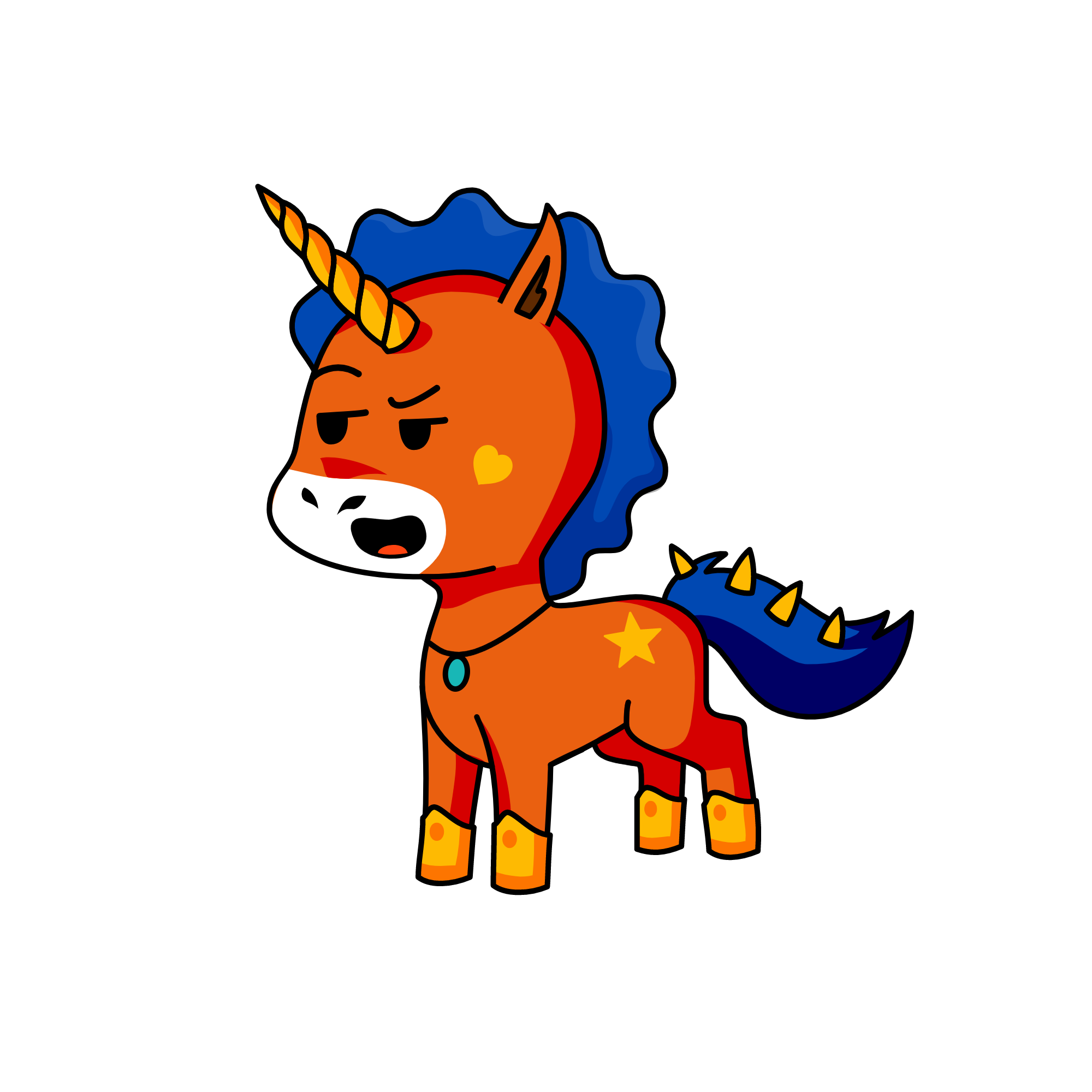 Gandolficorn, the unicorn