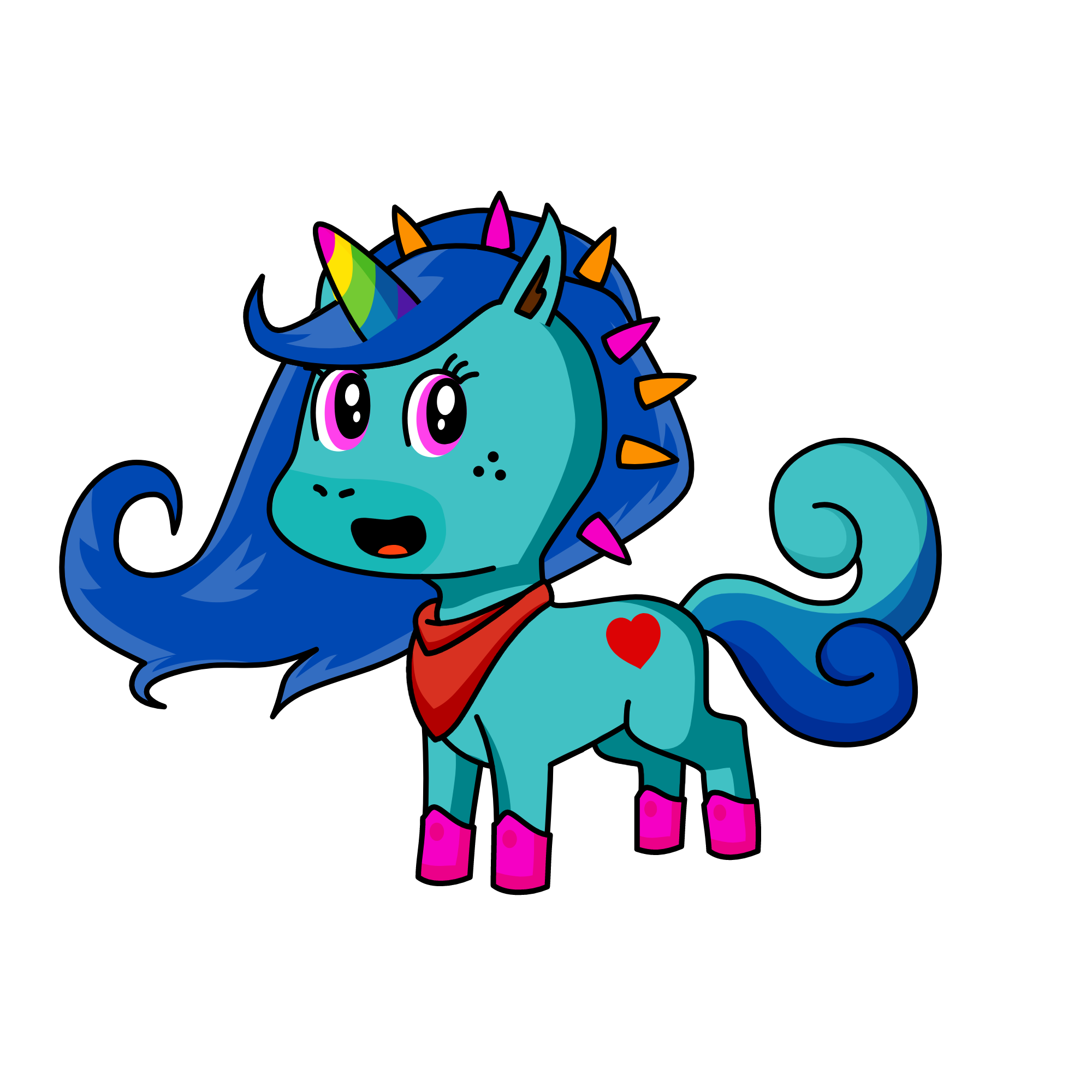 sPunky, the unicorn