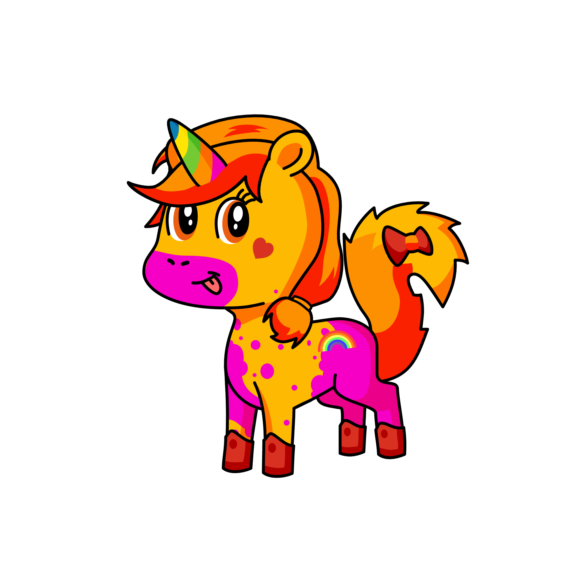 Aklicious, the unicorn