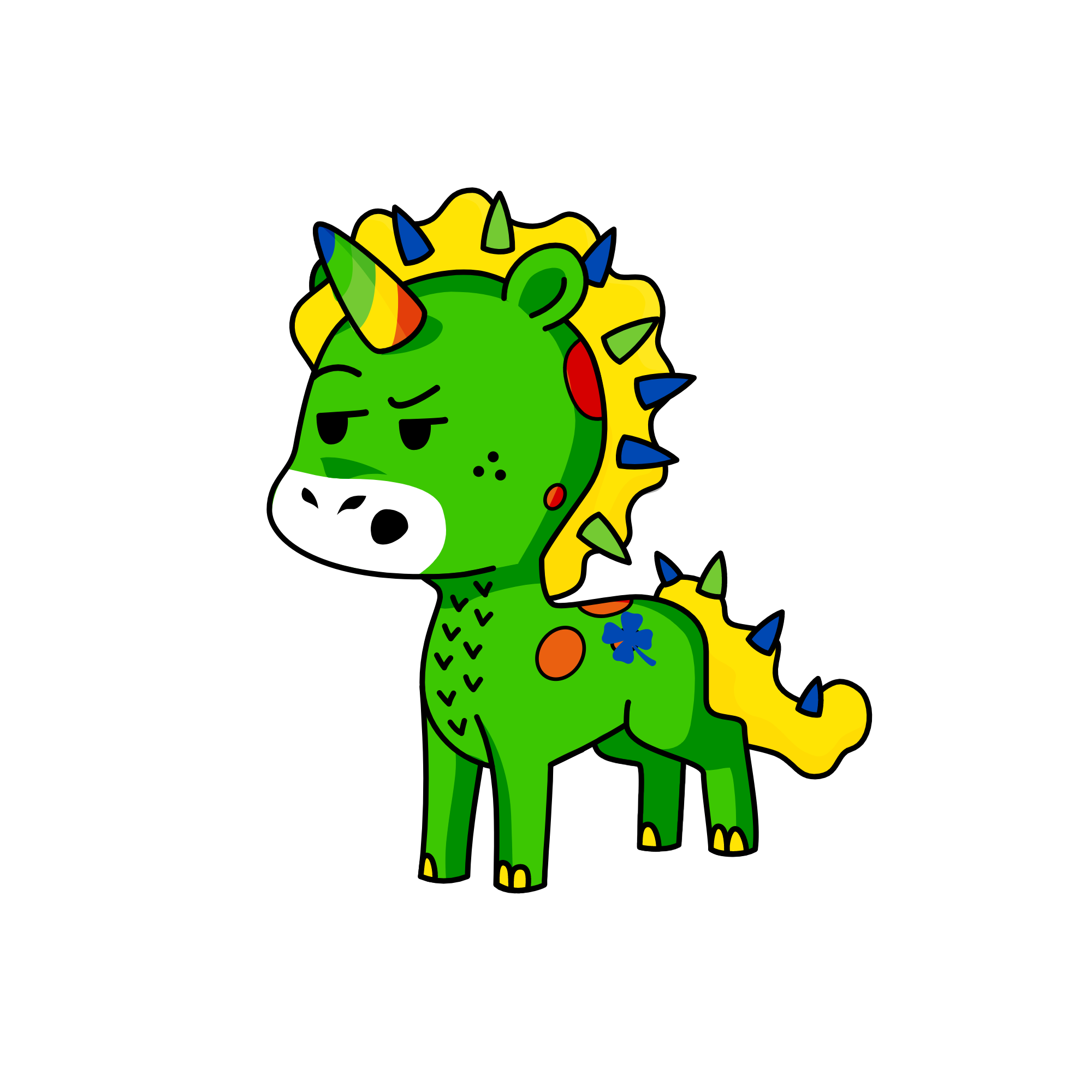 spring, the unicorn