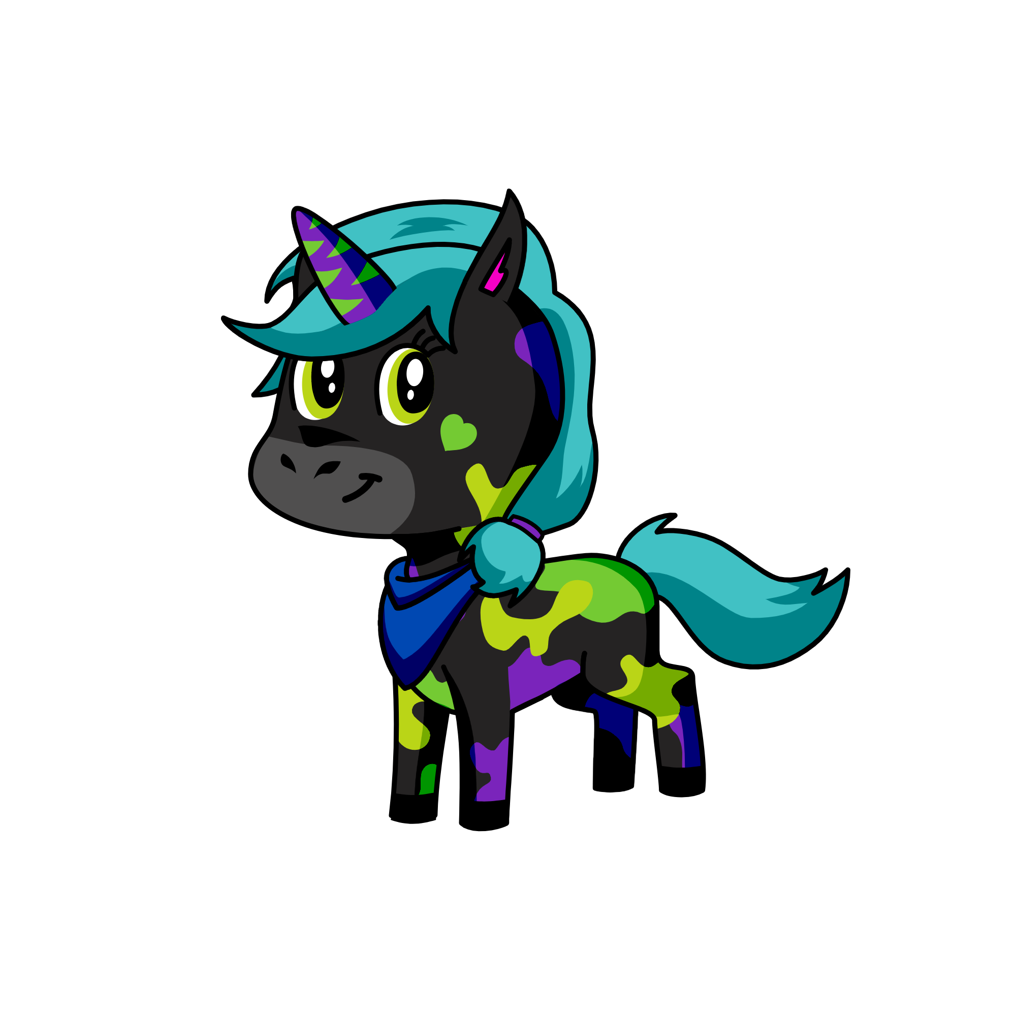 Opal, the unicorn
