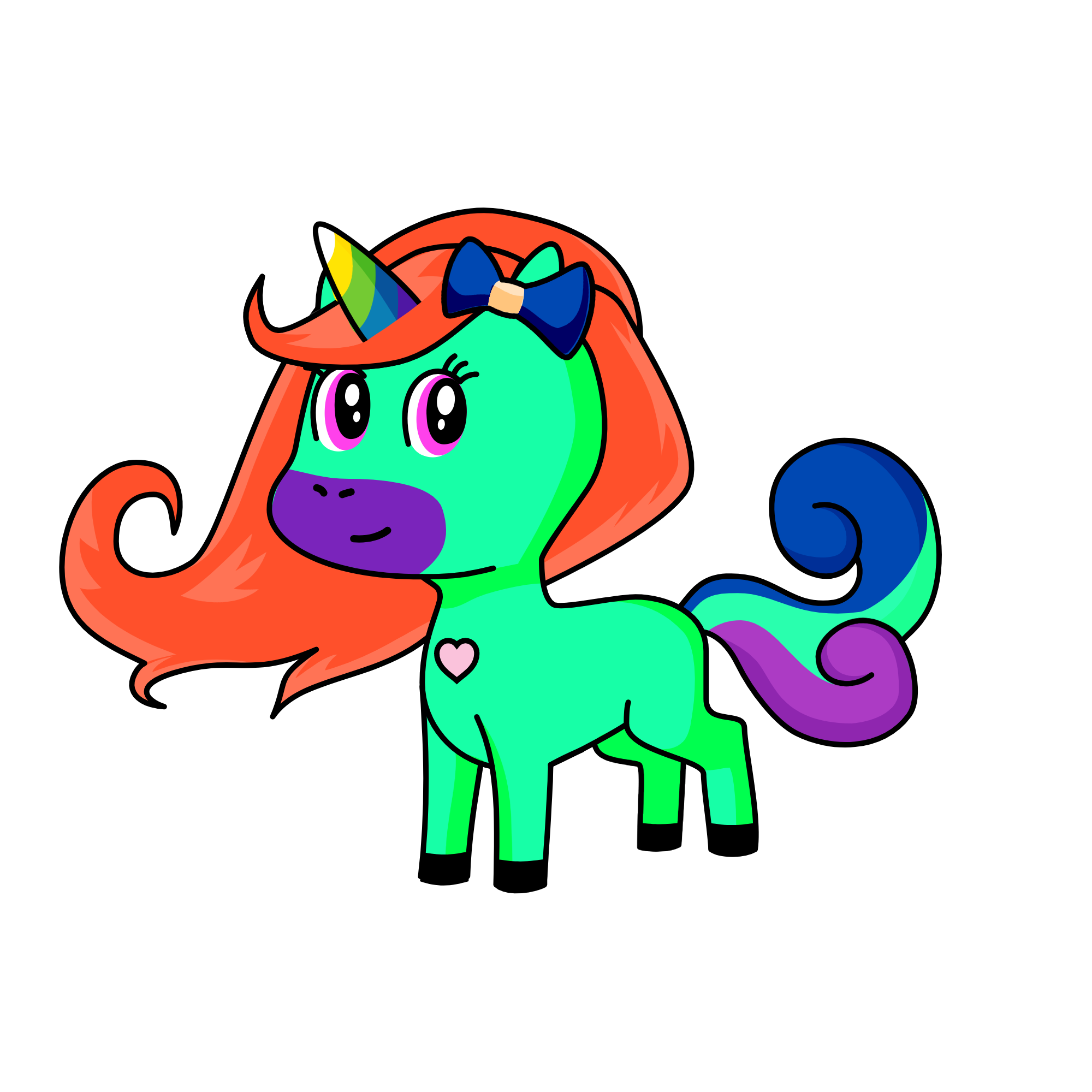 first, the unicorn