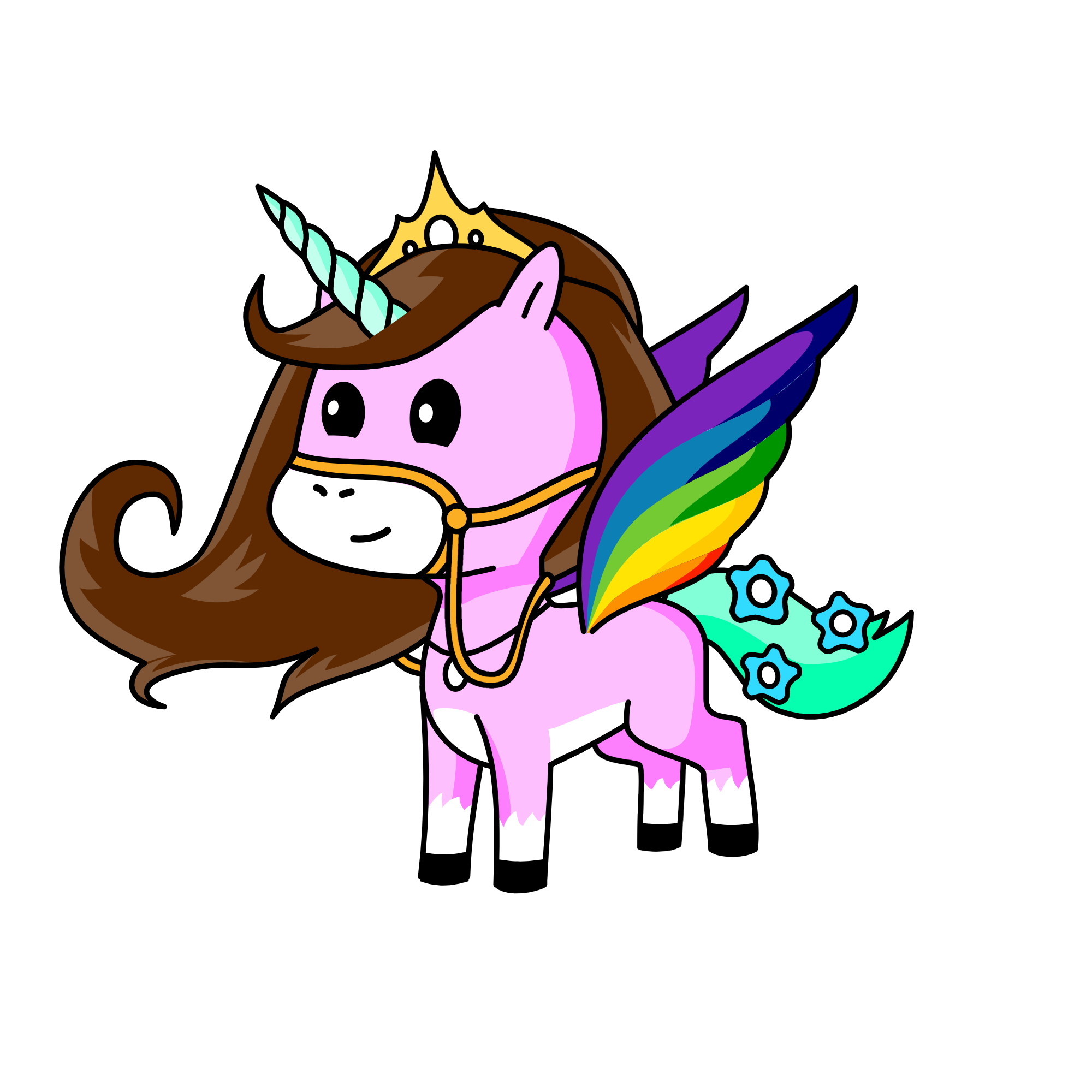 Brown custard , the unicorn