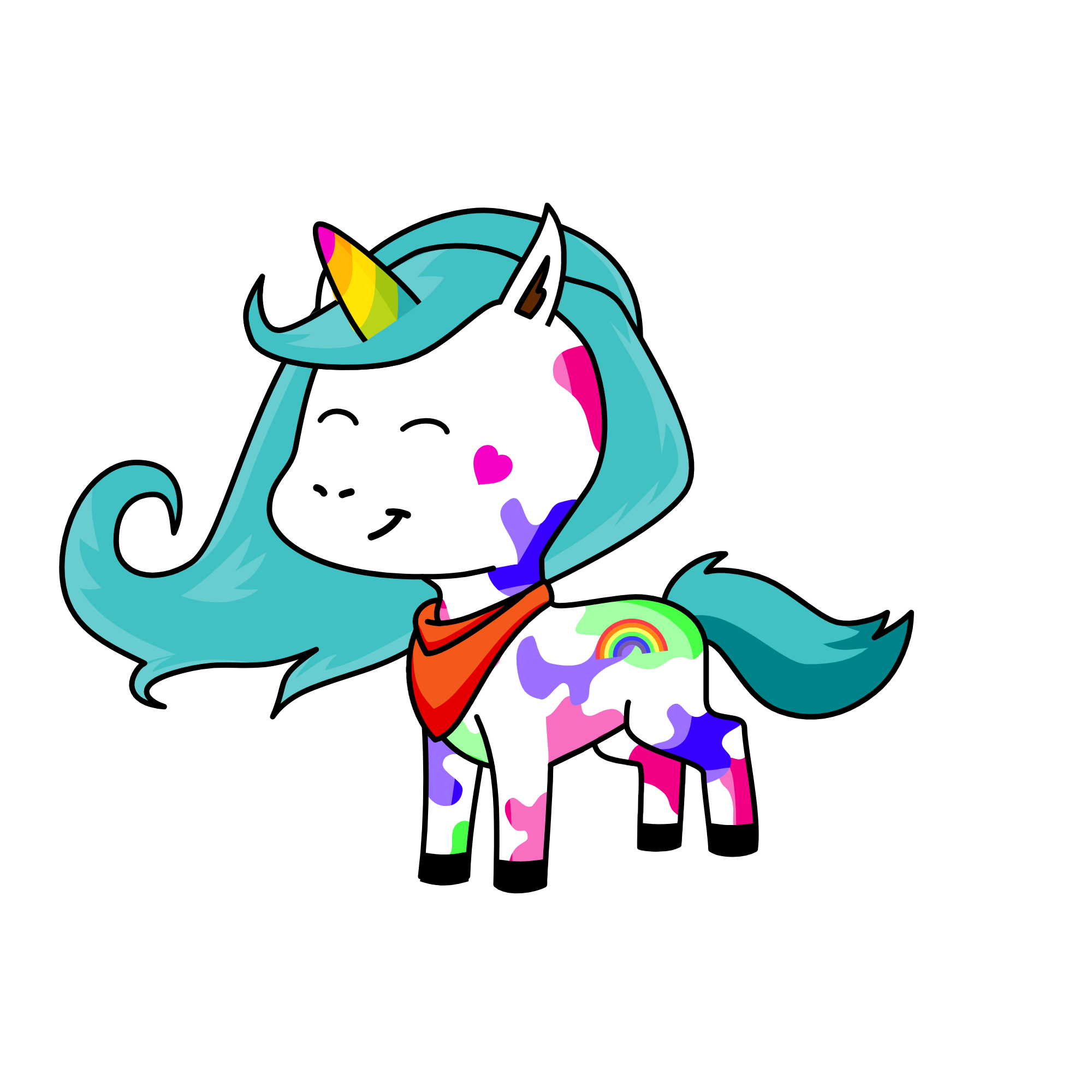 cowly, the unicorn