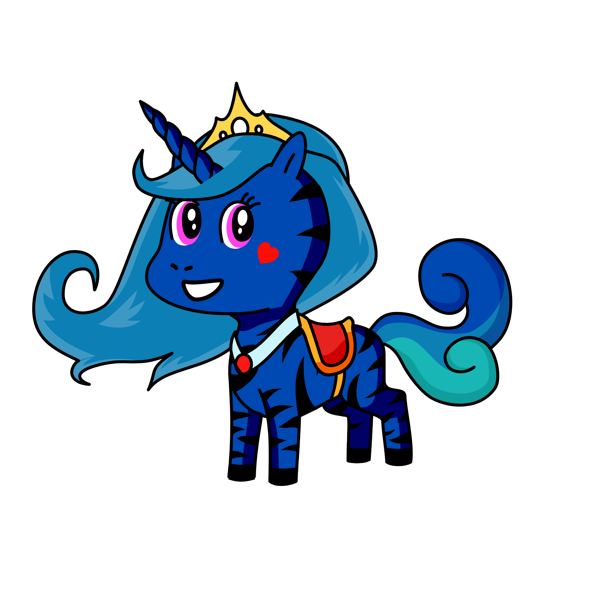 Midnight, the unicorn
