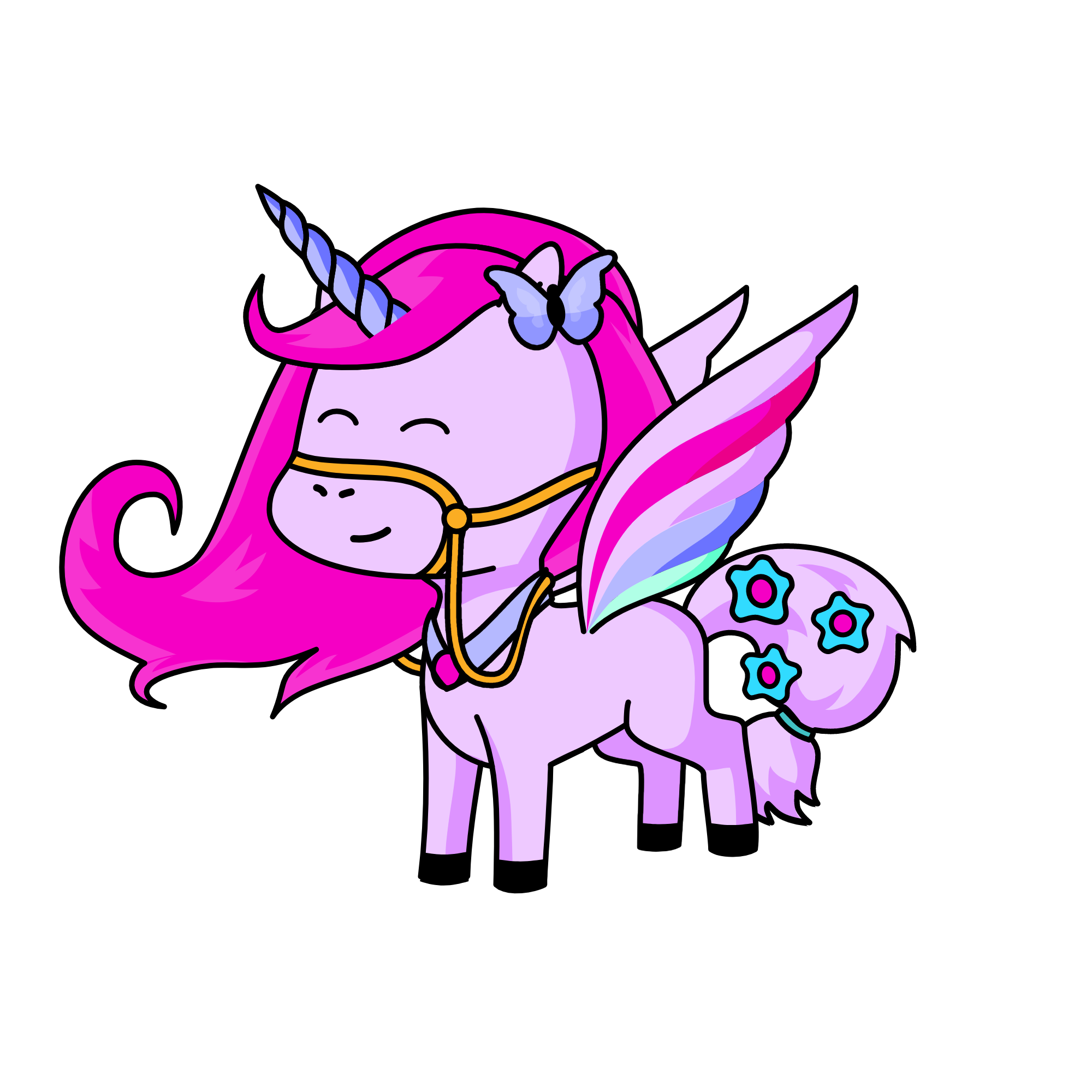 Strawberry Pie, the unicorn