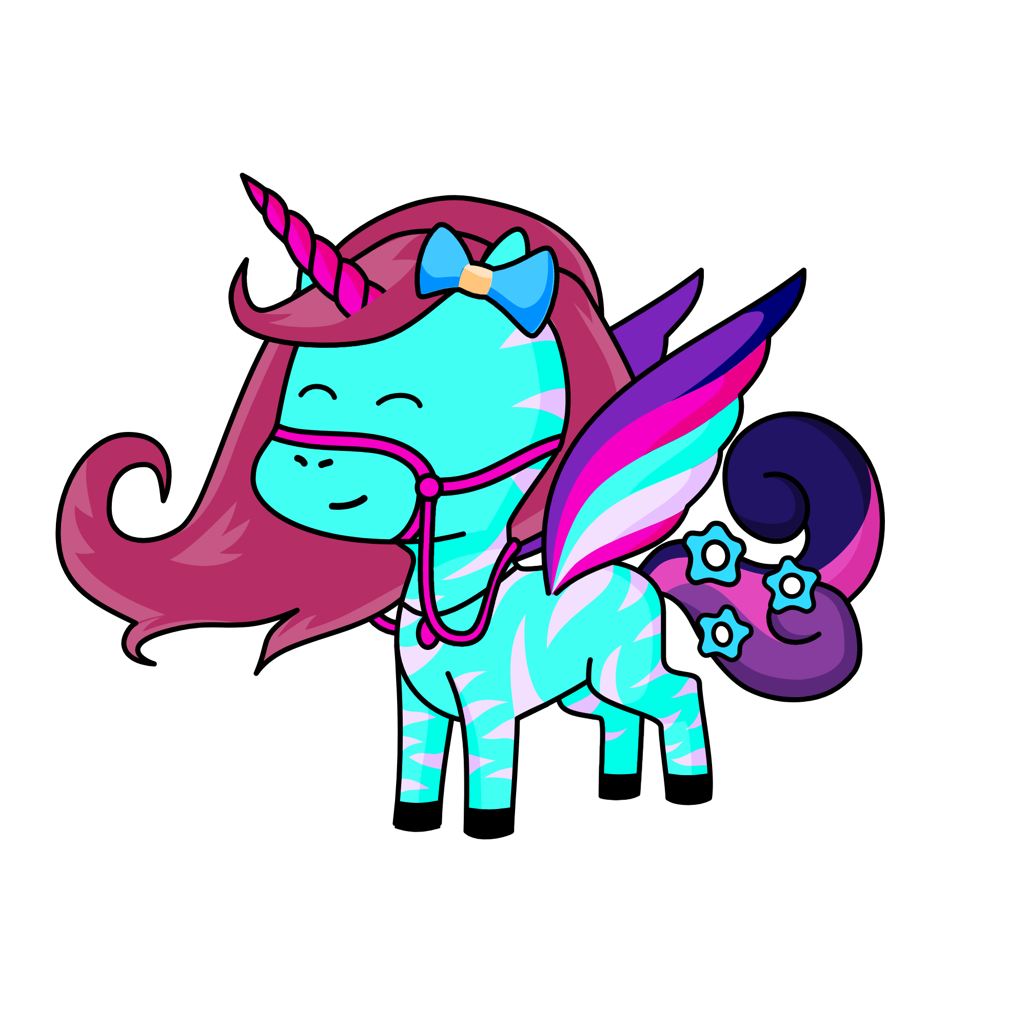 Best friend  of, the unicorn