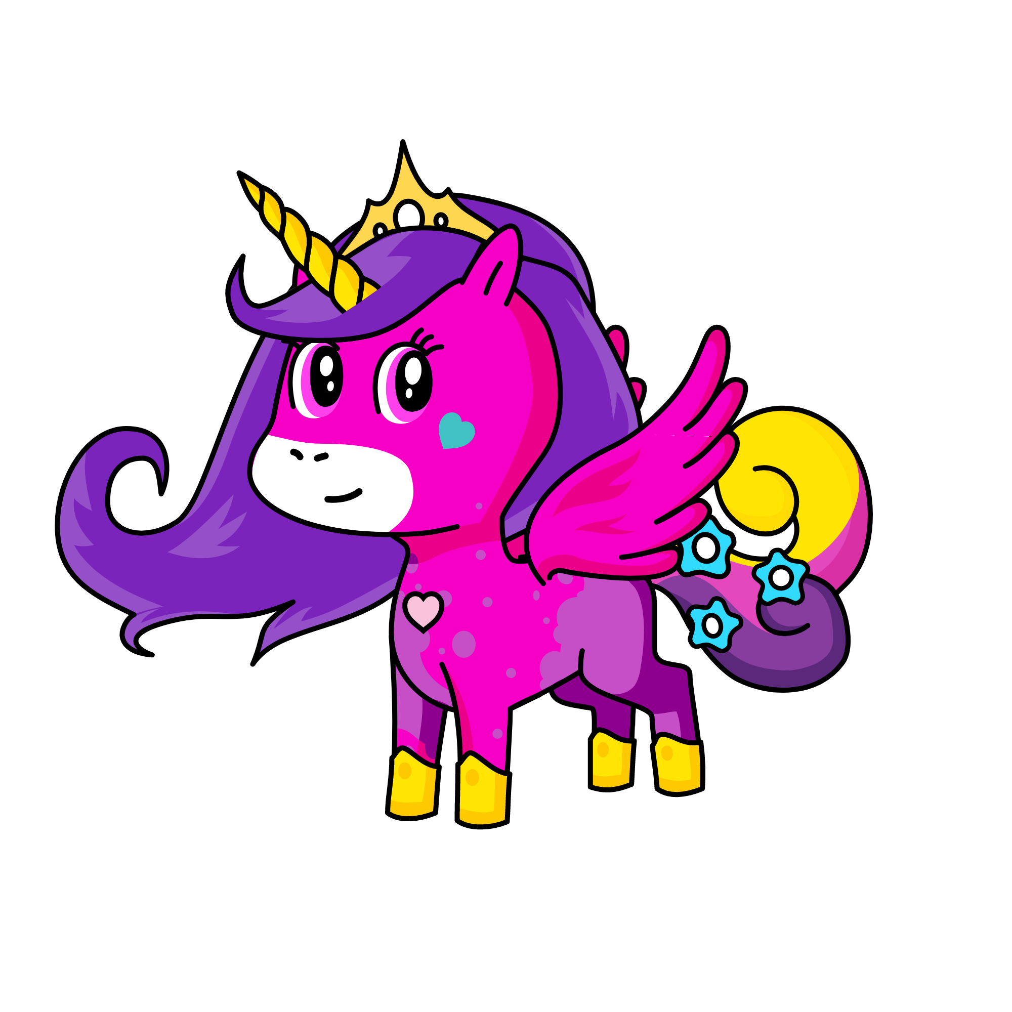 Galax, the unicorn