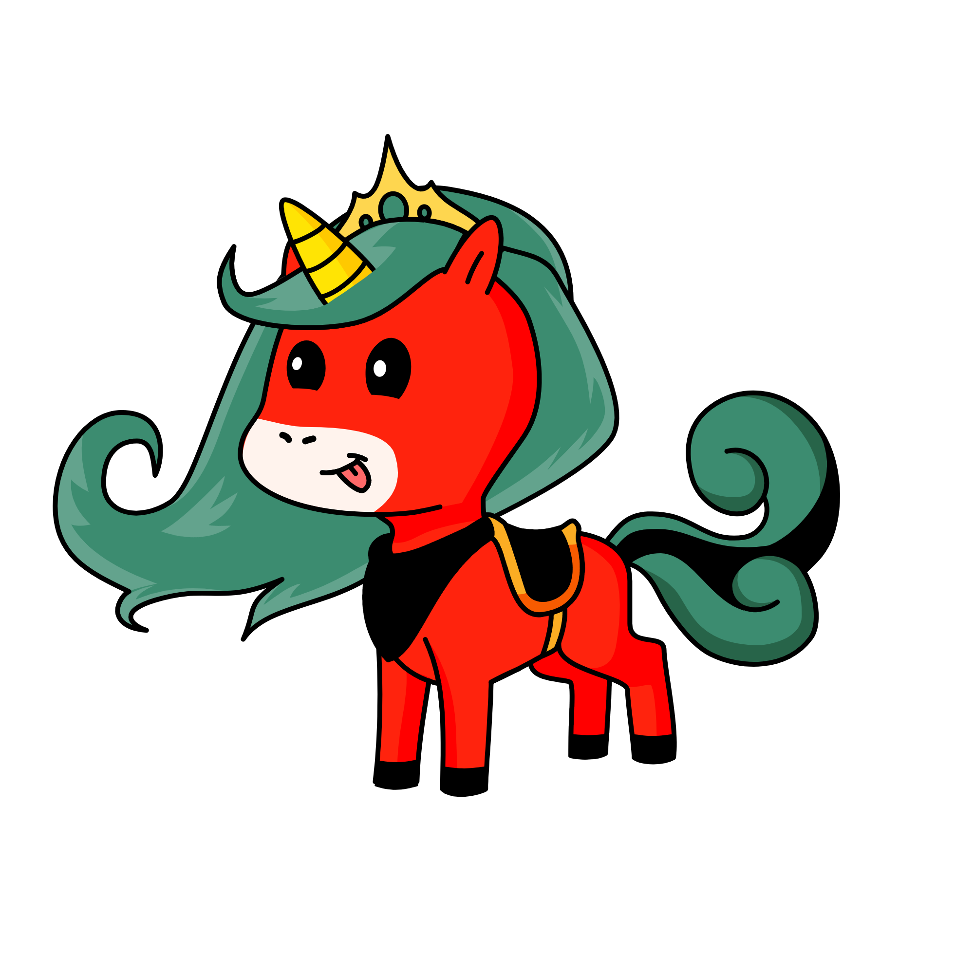 Queen Shmayyy, the unicorn