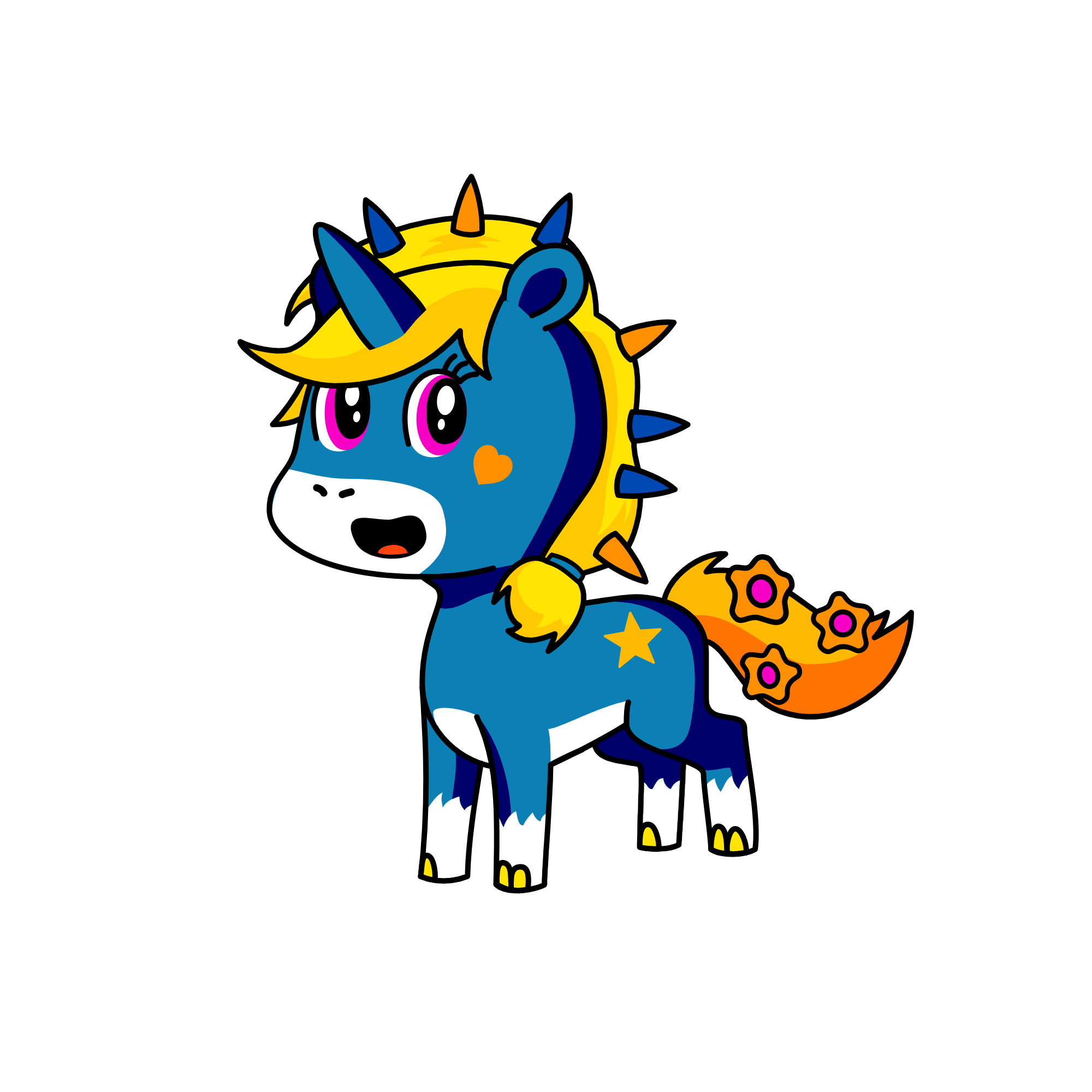 poe poe, the unicorn