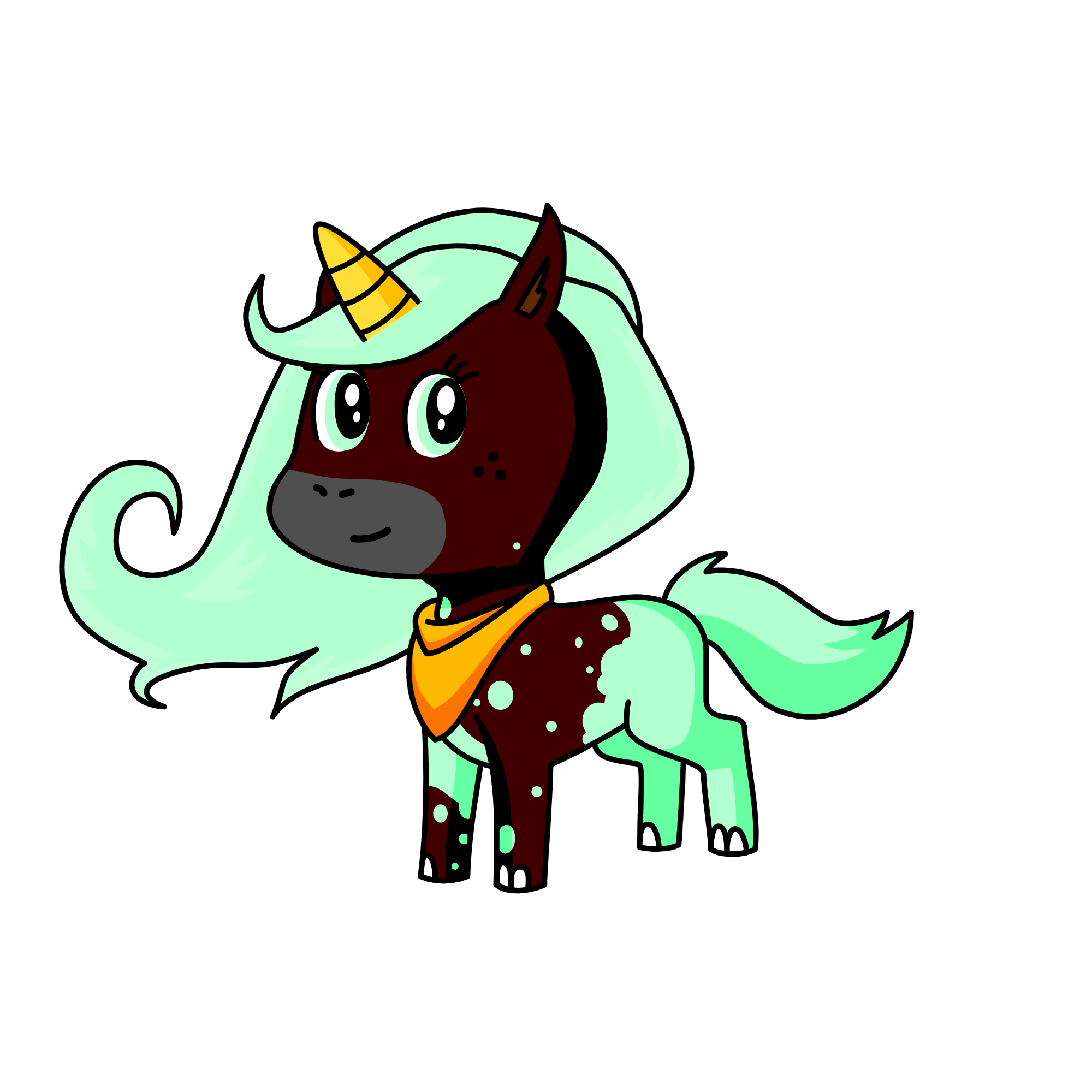 minty fresh, the unicorn