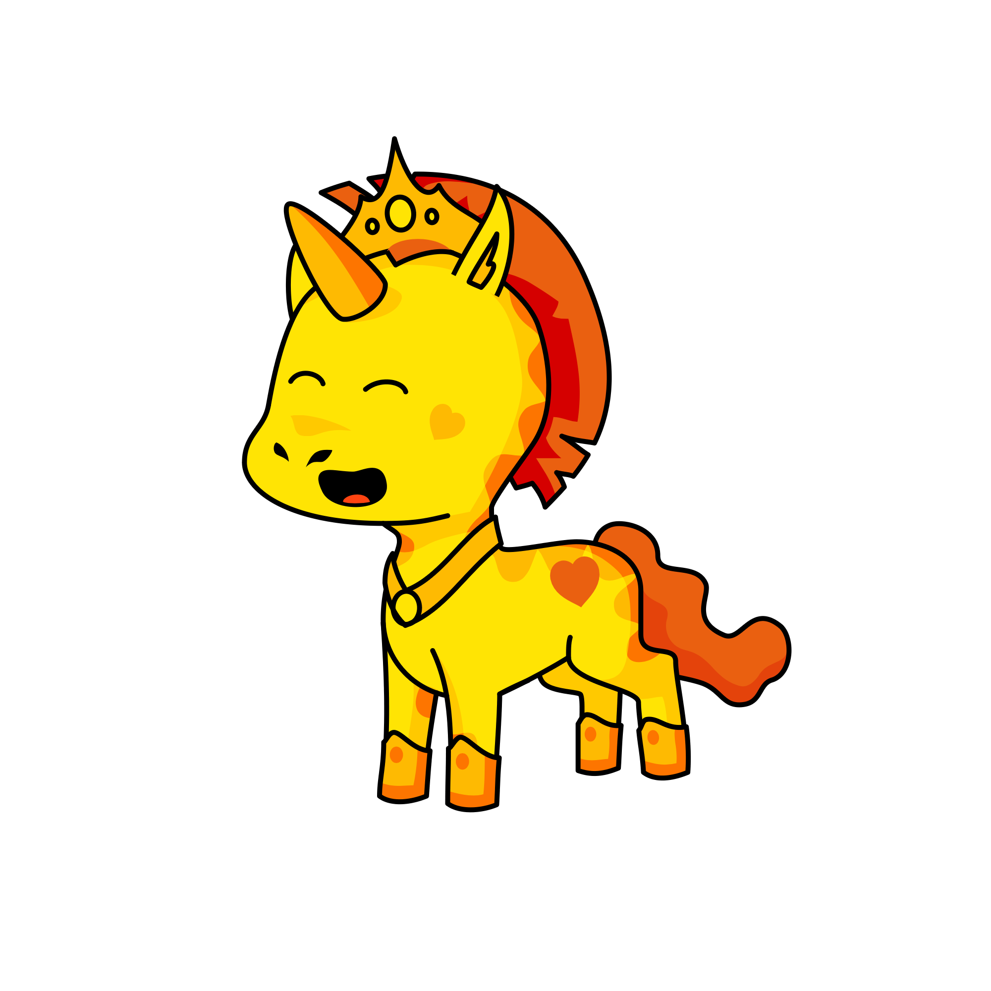 Radish, the unicorn