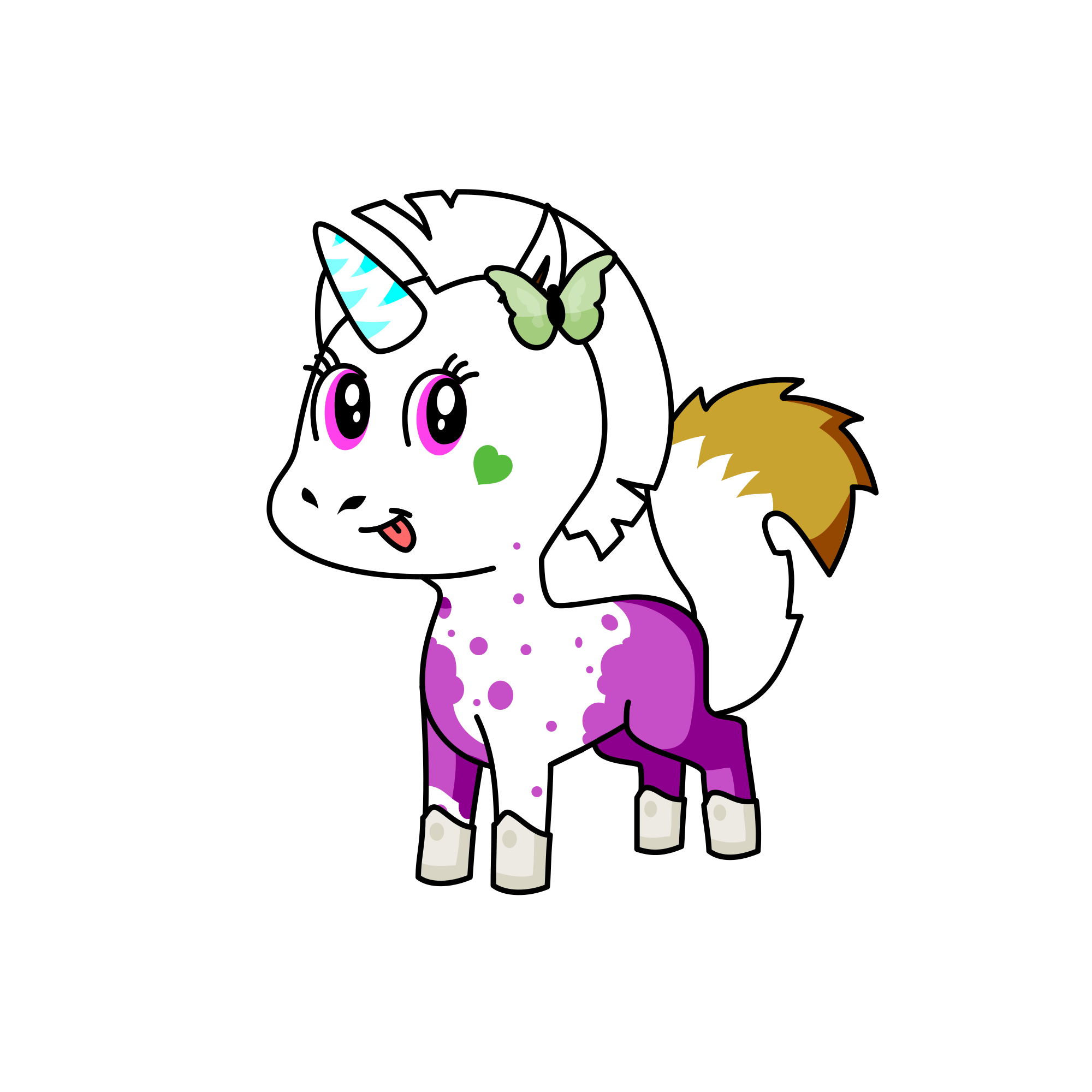 Hi, the unicorn