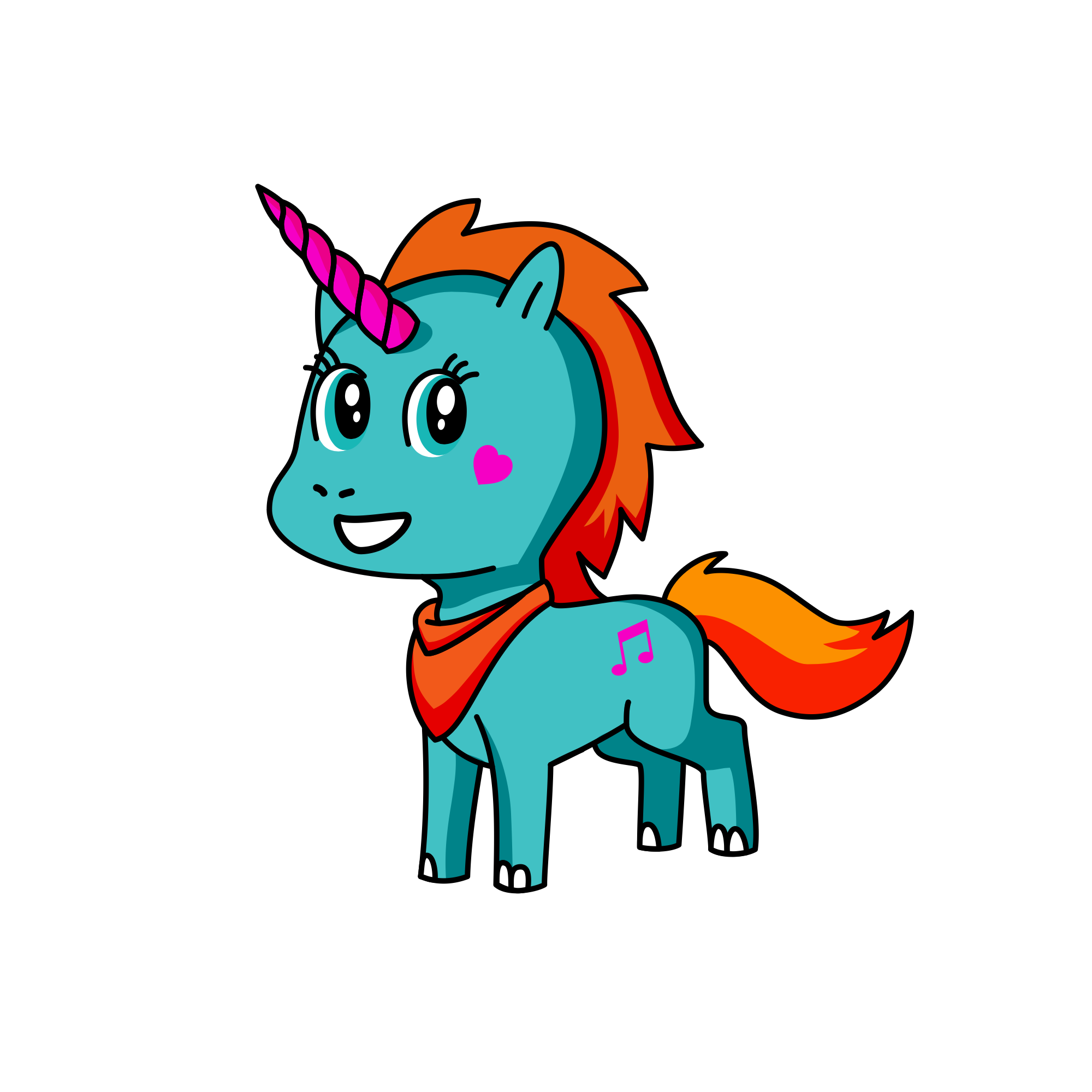 Hanna banana, the unicorn