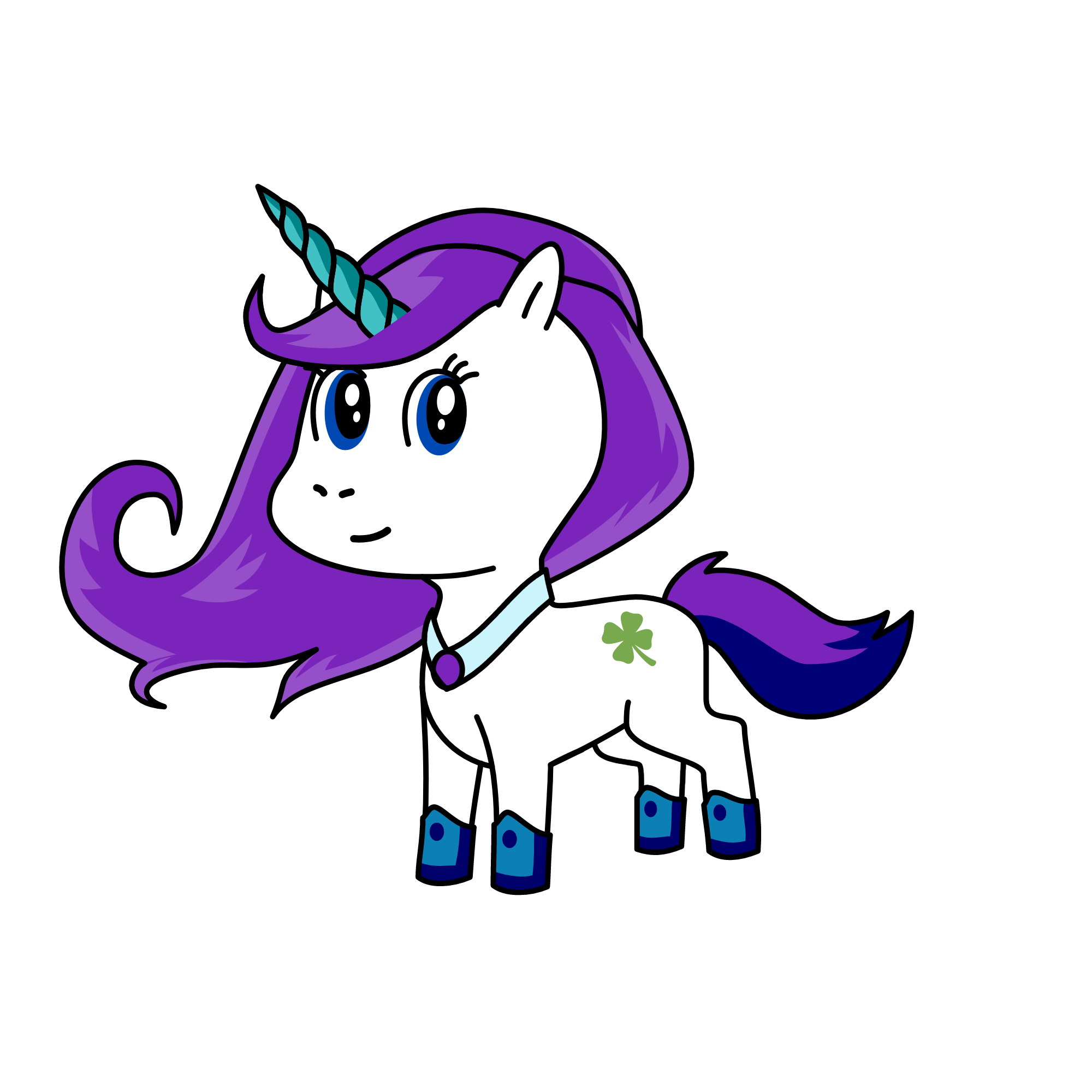 lucky, the unicorn