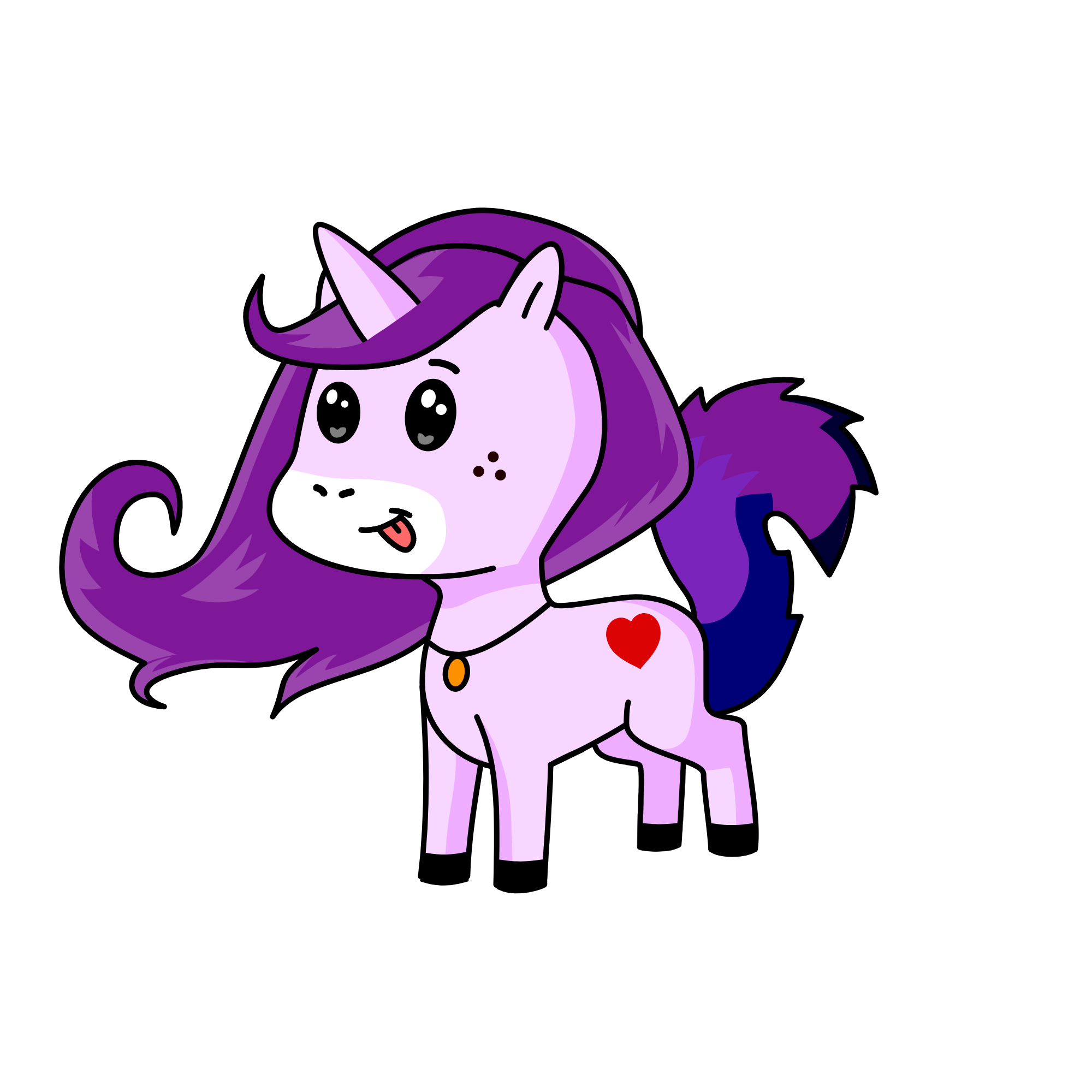 CUTE, the unicorn