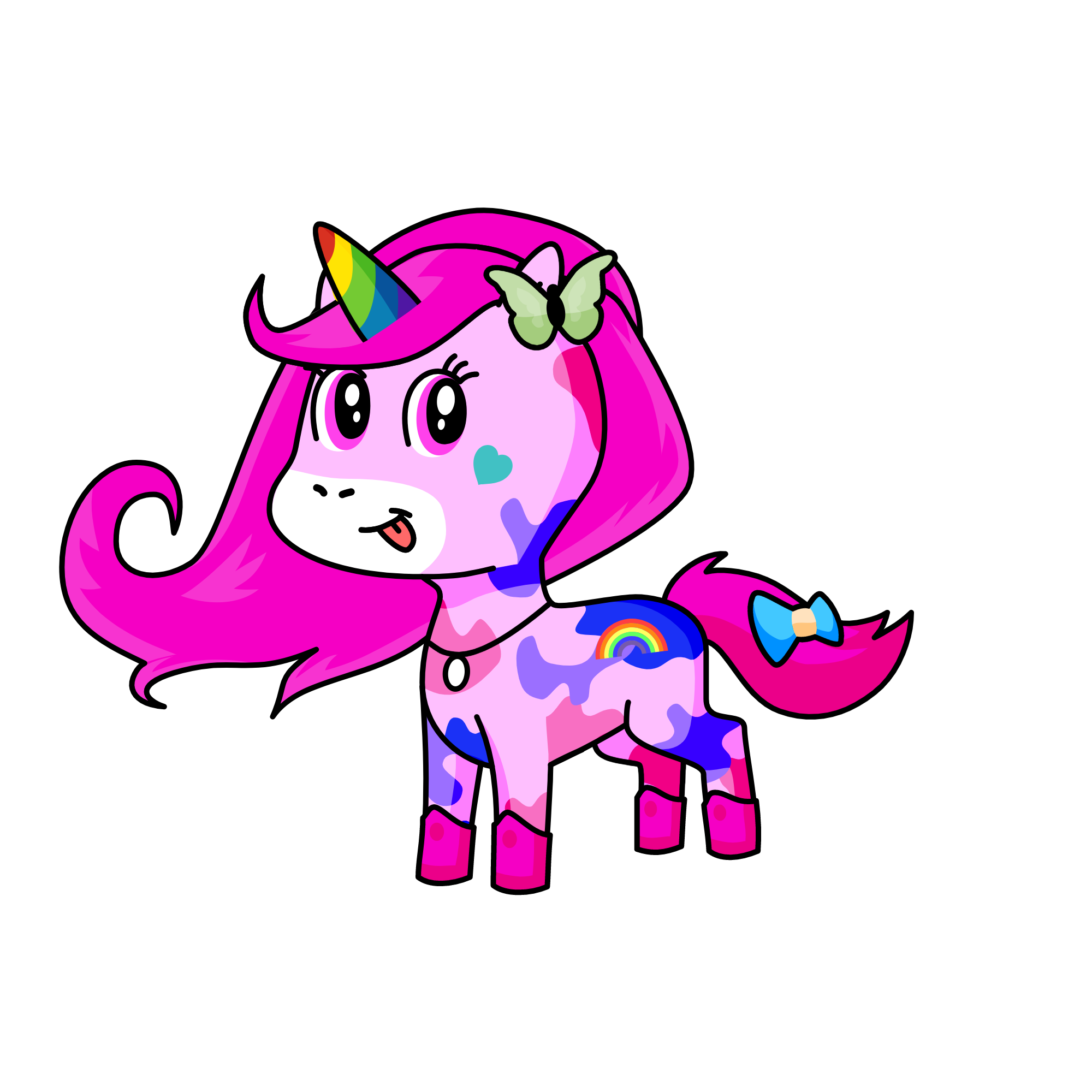 sally, the unicorn