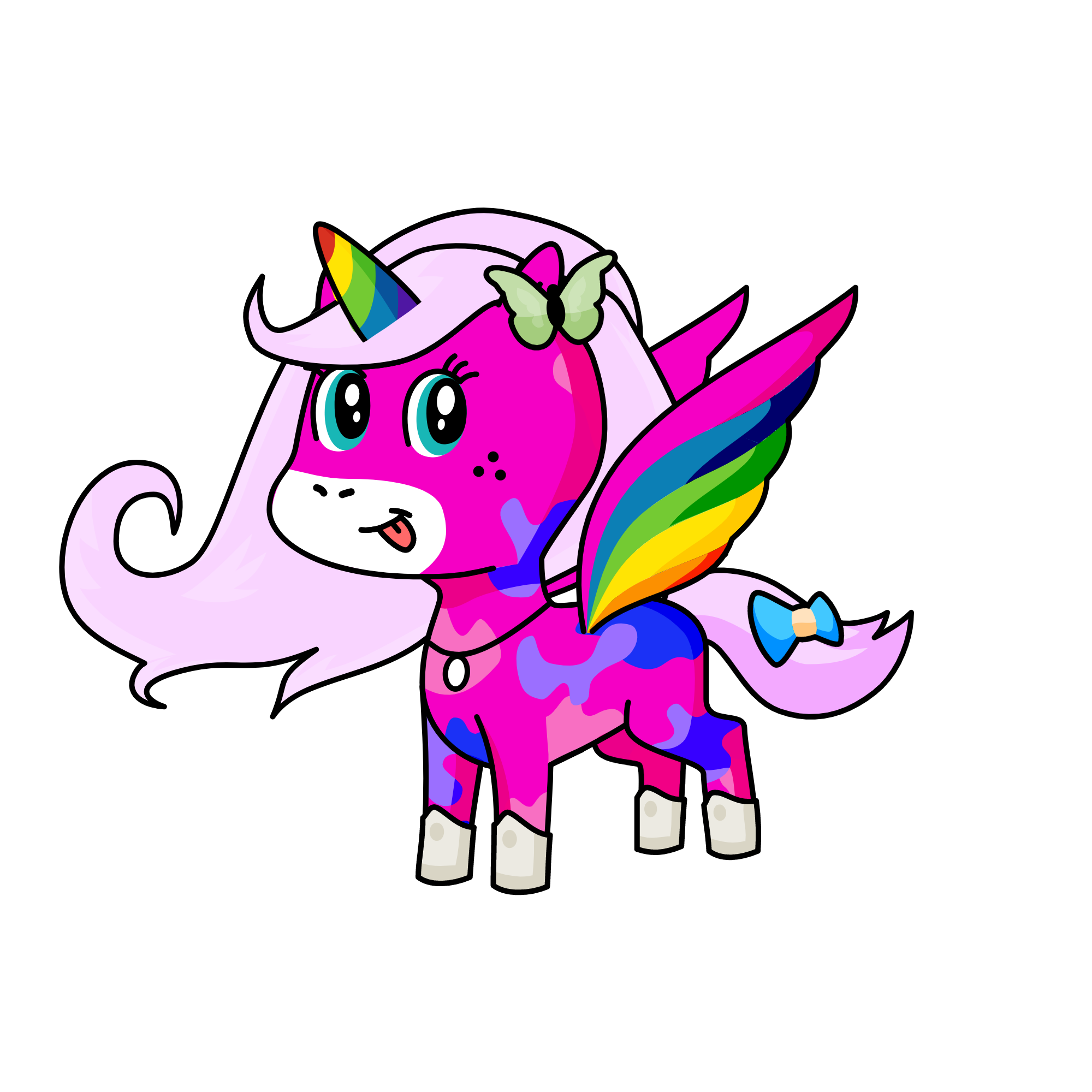 light, the unicorn
