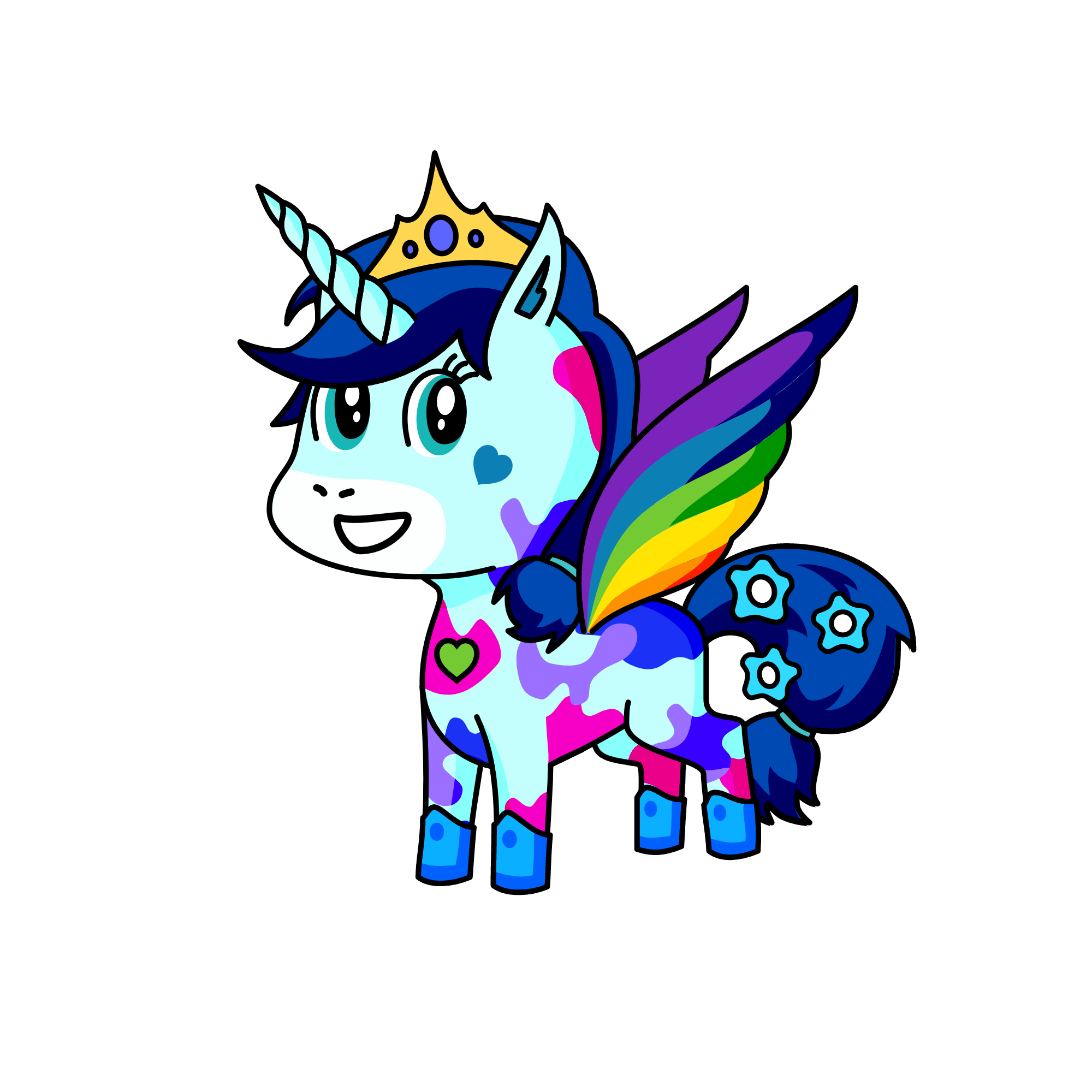 LOLLY!, the unicorn