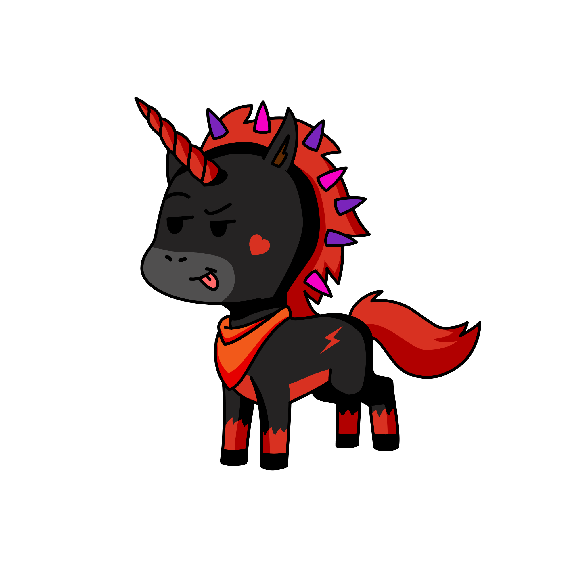 Fazy Boi, the unicorn