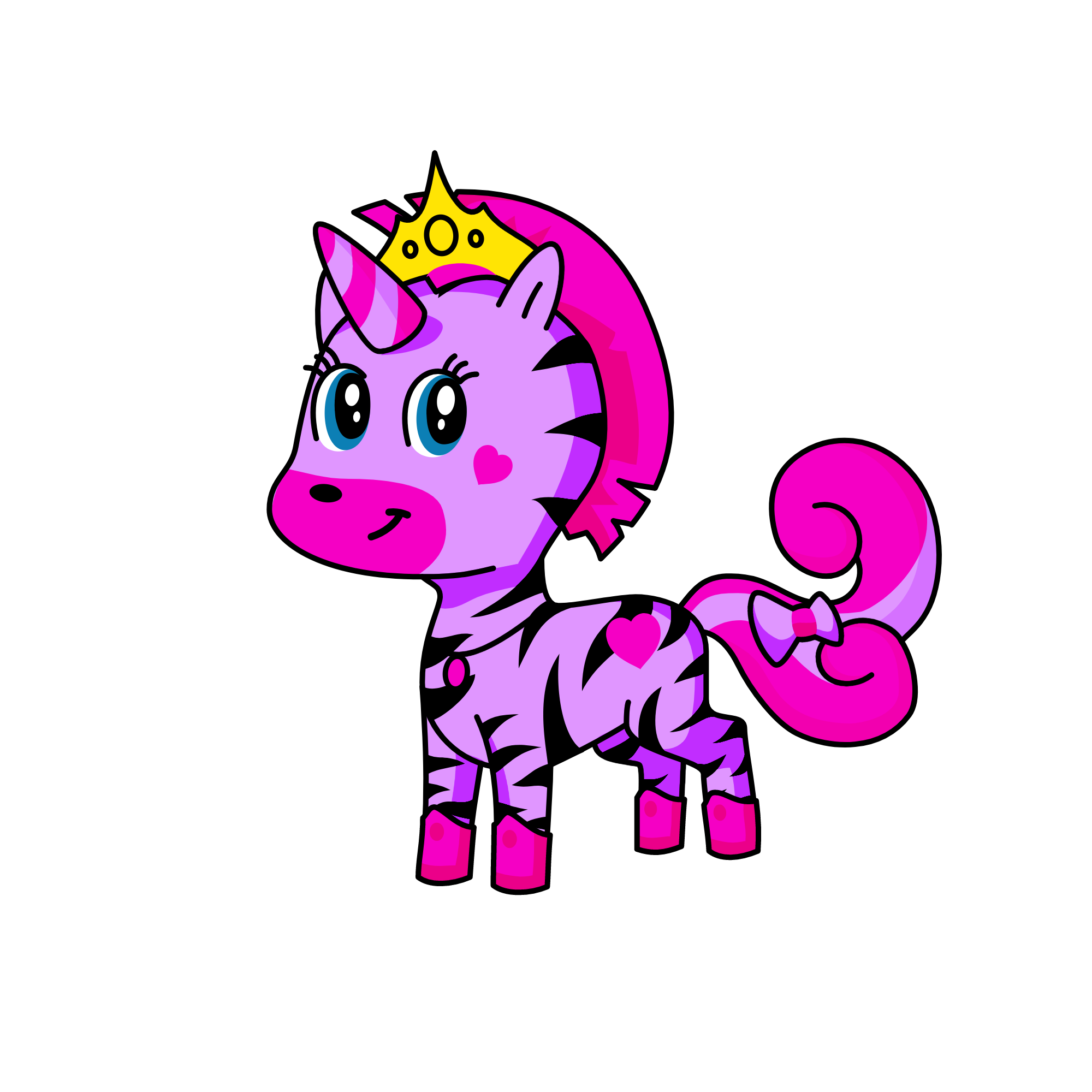 Princess Heart, the unicorn