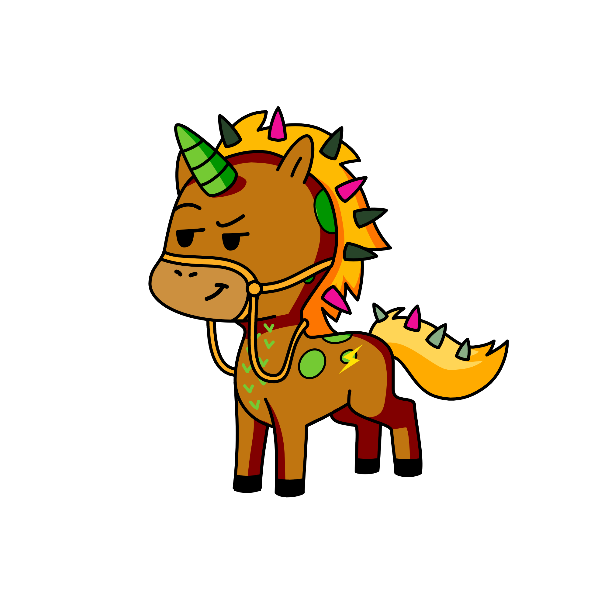 Bronco/dad, the unicorn