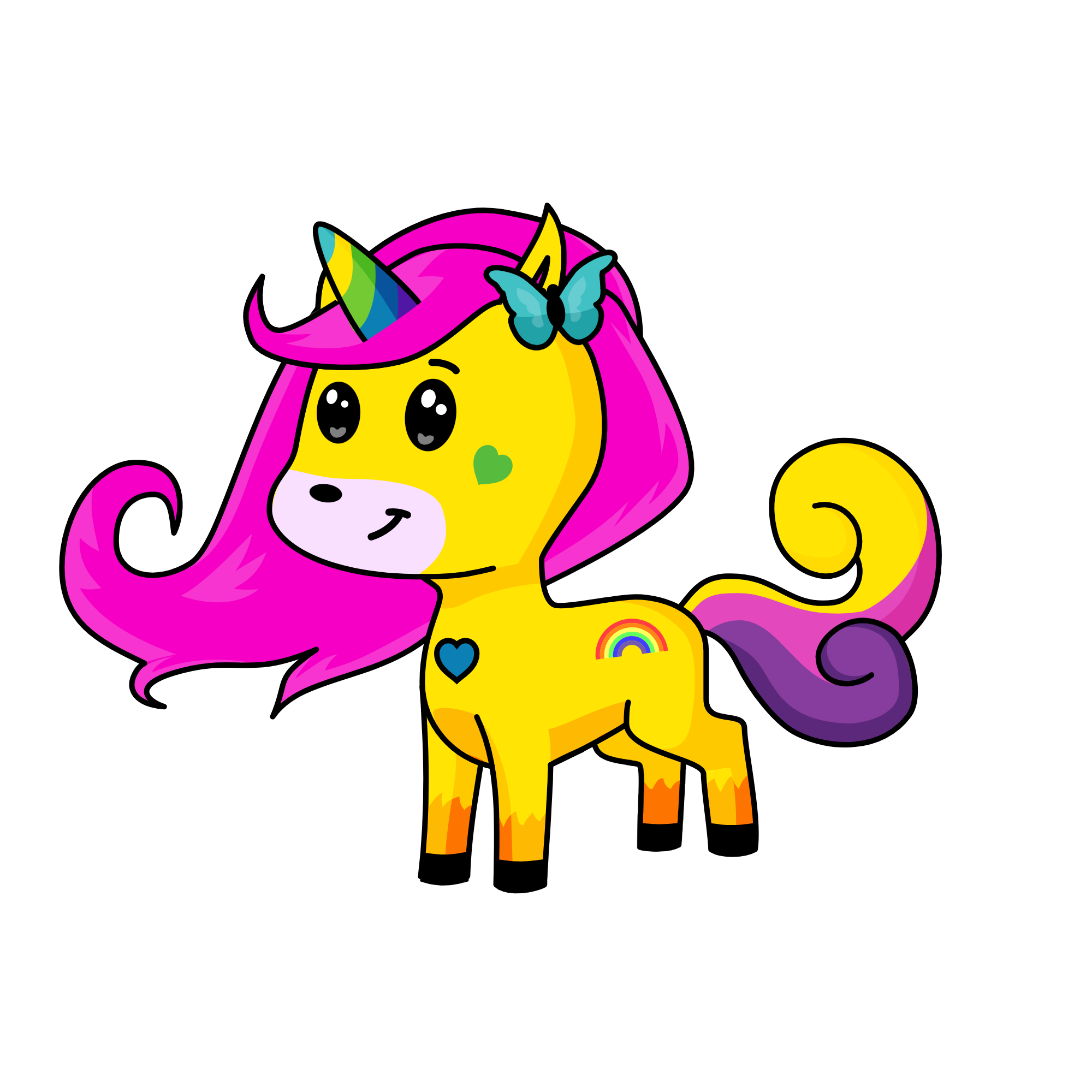 beauty, the unicorn