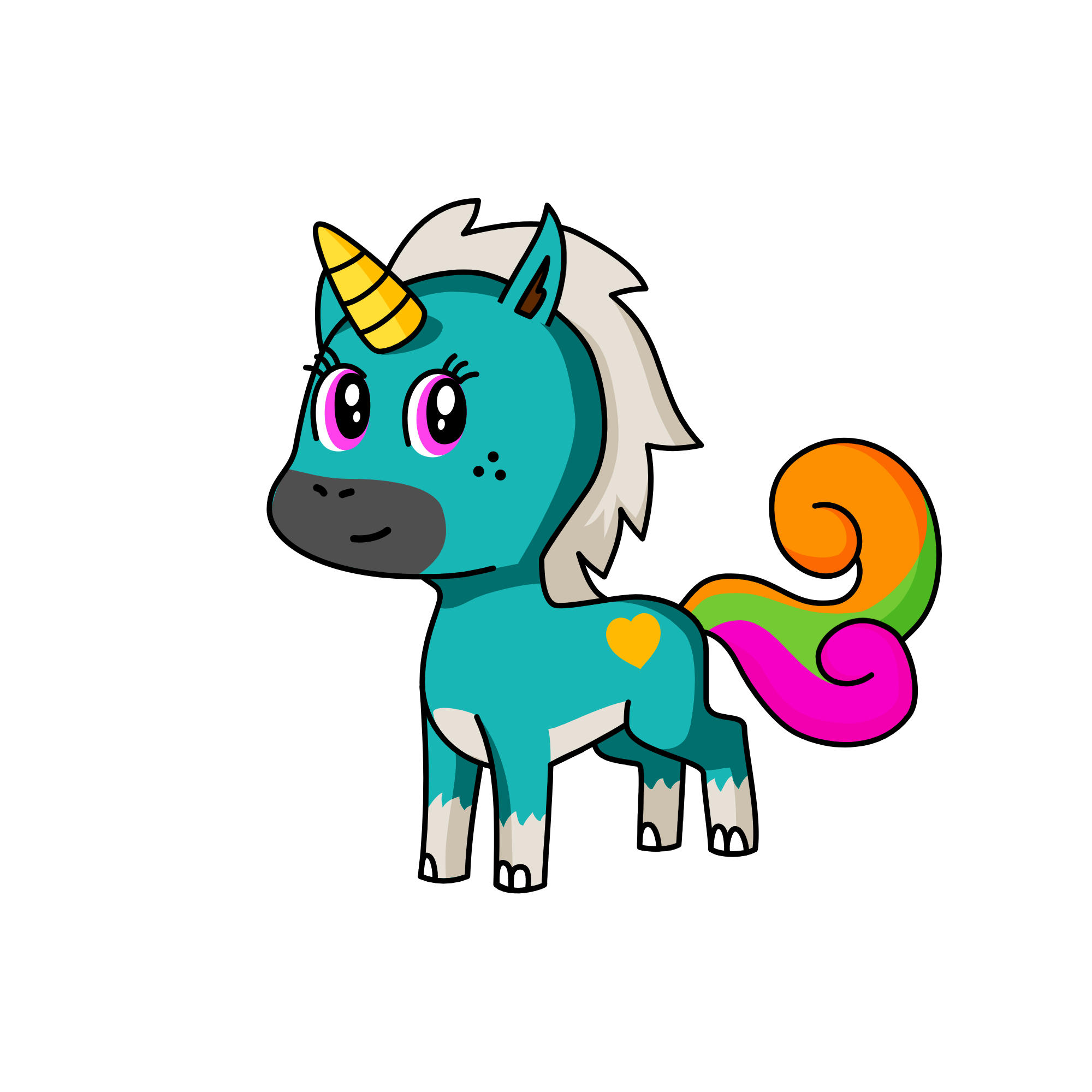 poe poe, the unicorn