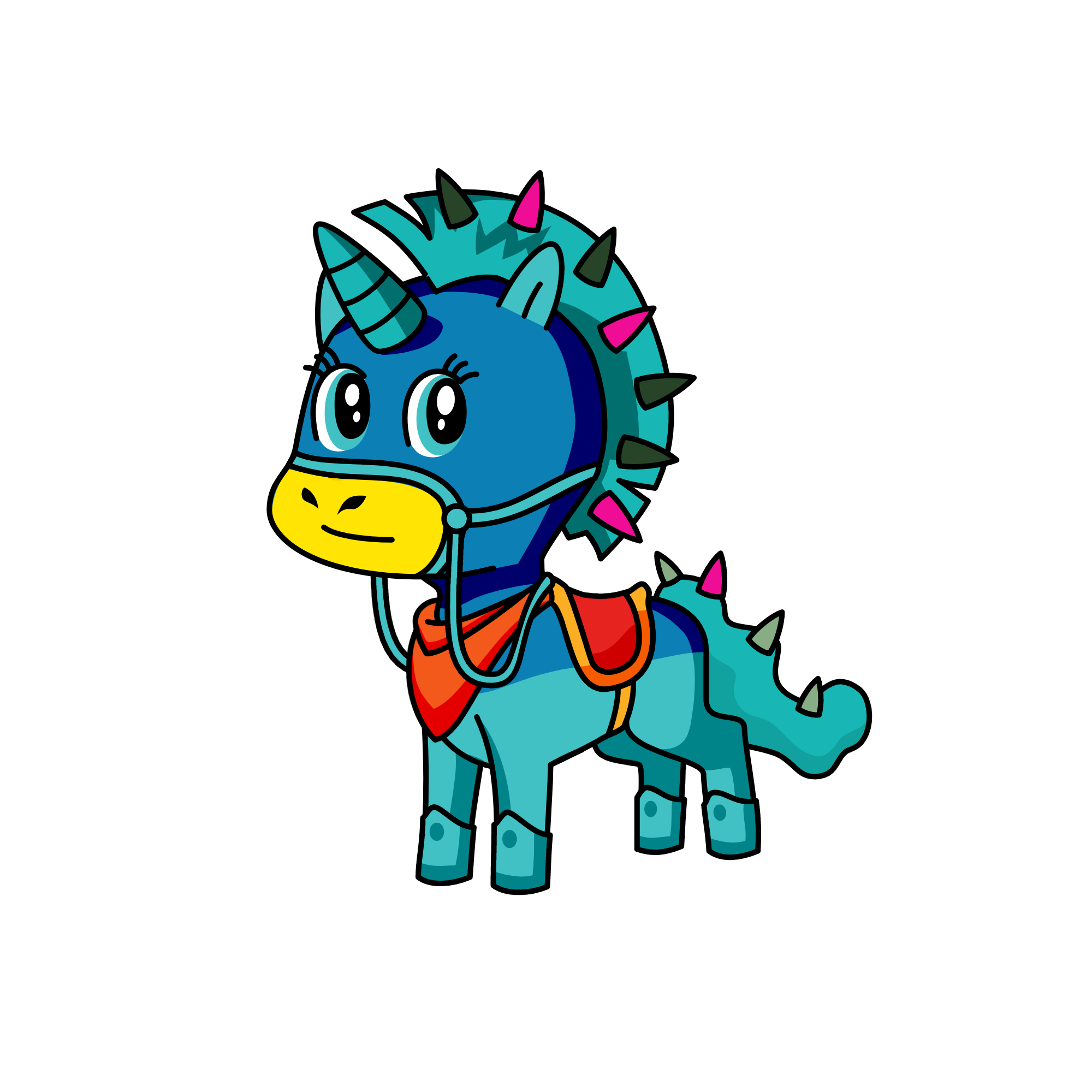 spike, the unicorn