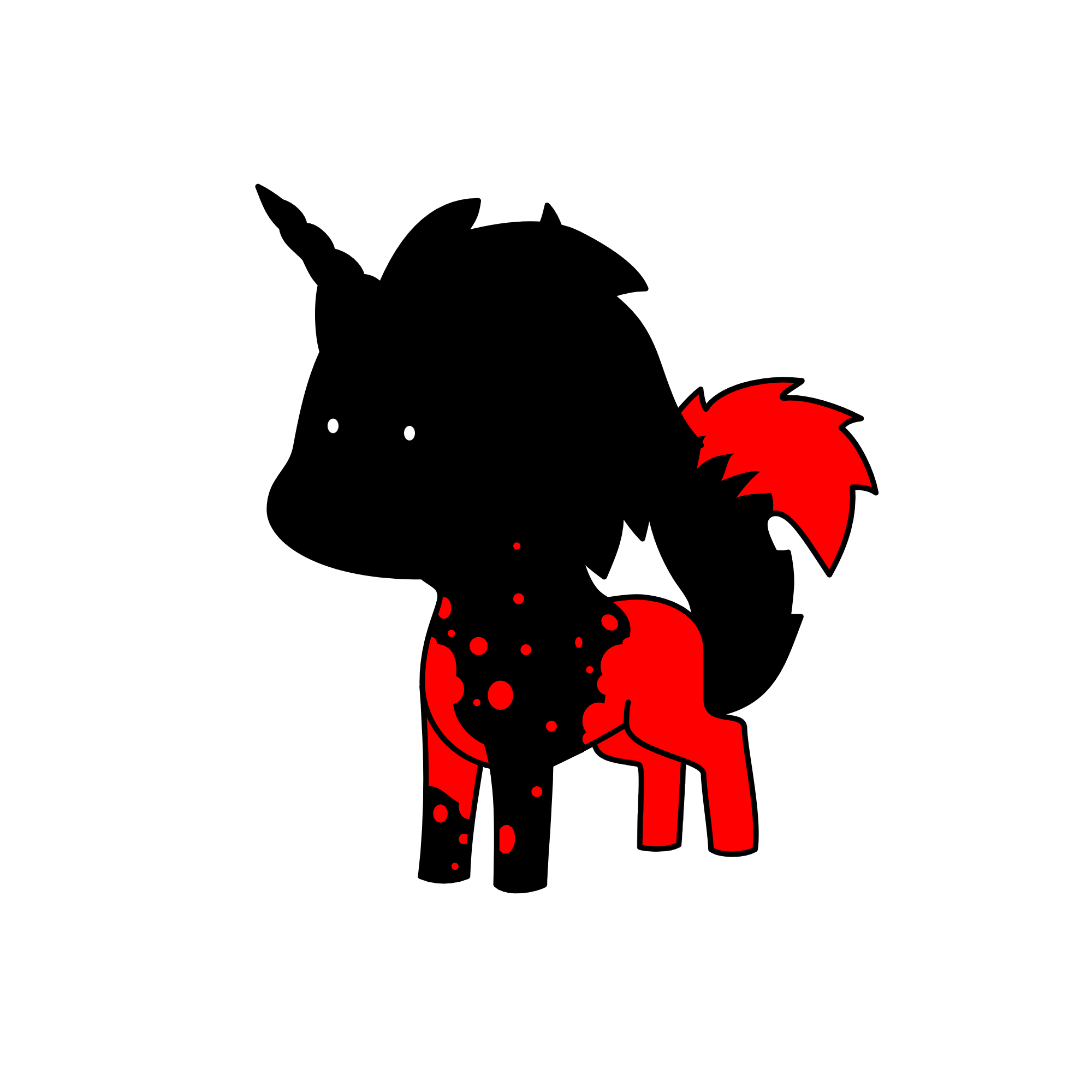 blank, the unicorn