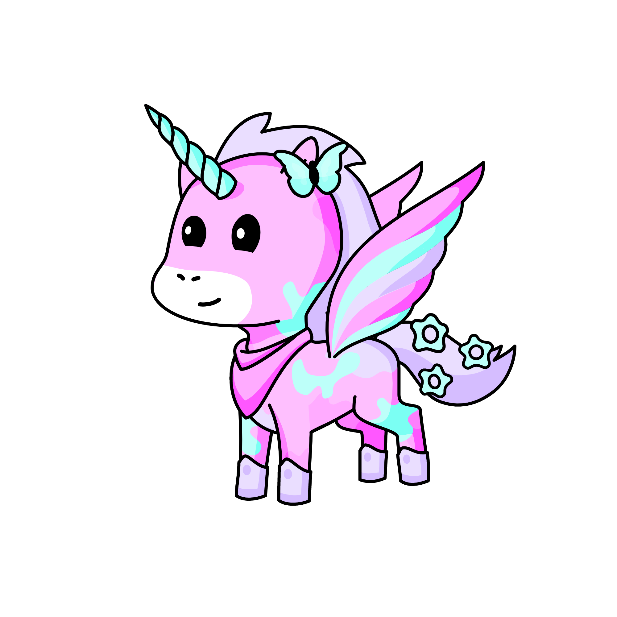 cotton candy, the unicorn
