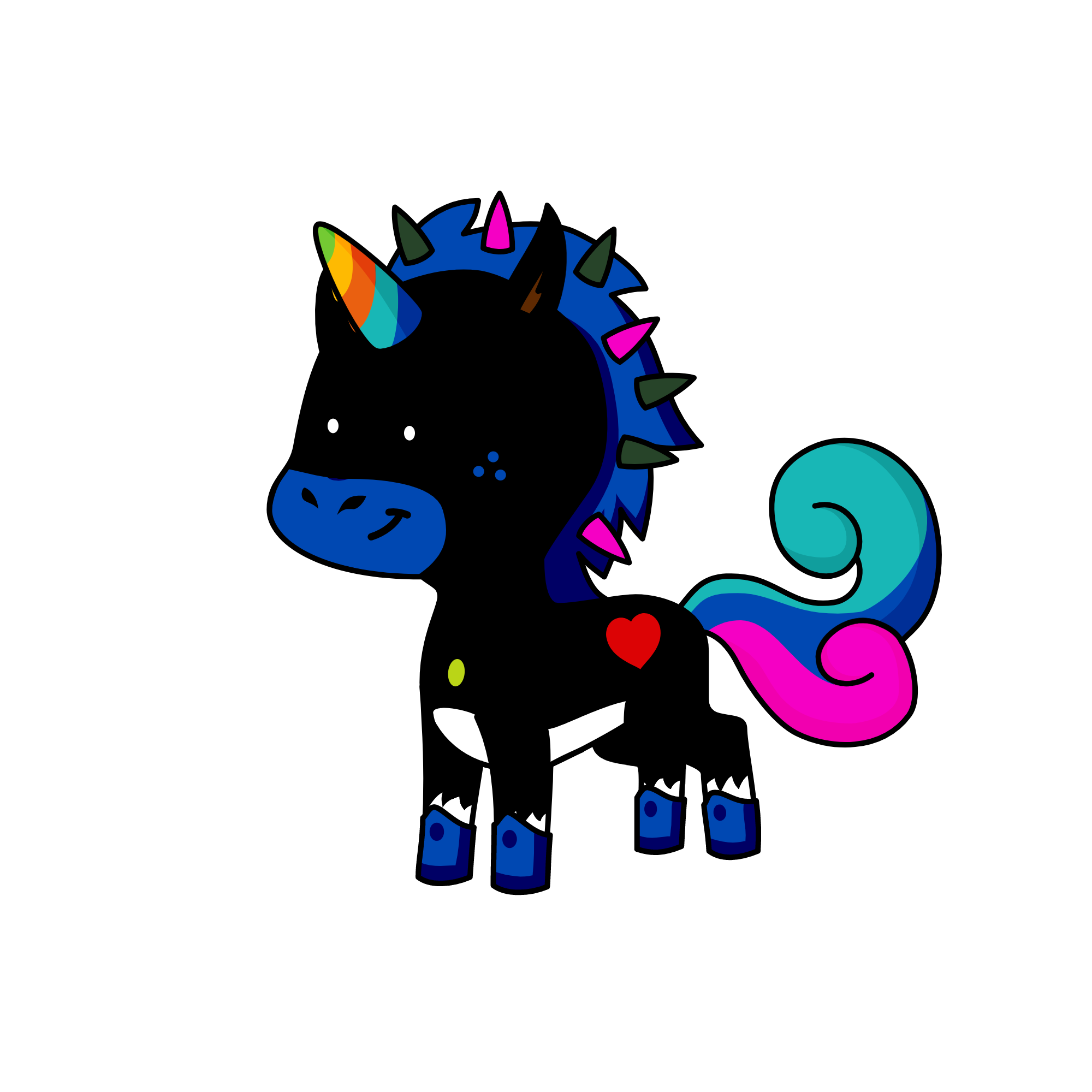 sketchacorn, the unicorn