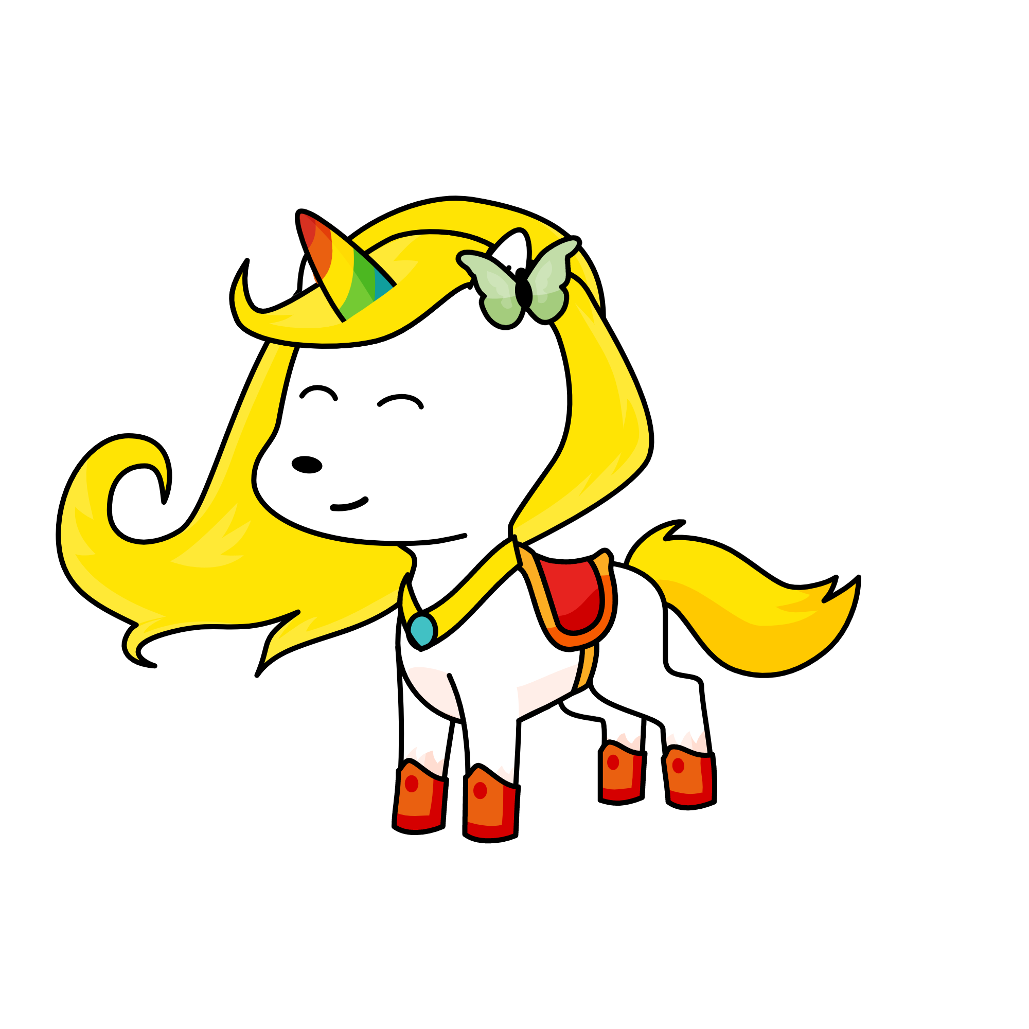 Maisy, the unicorn