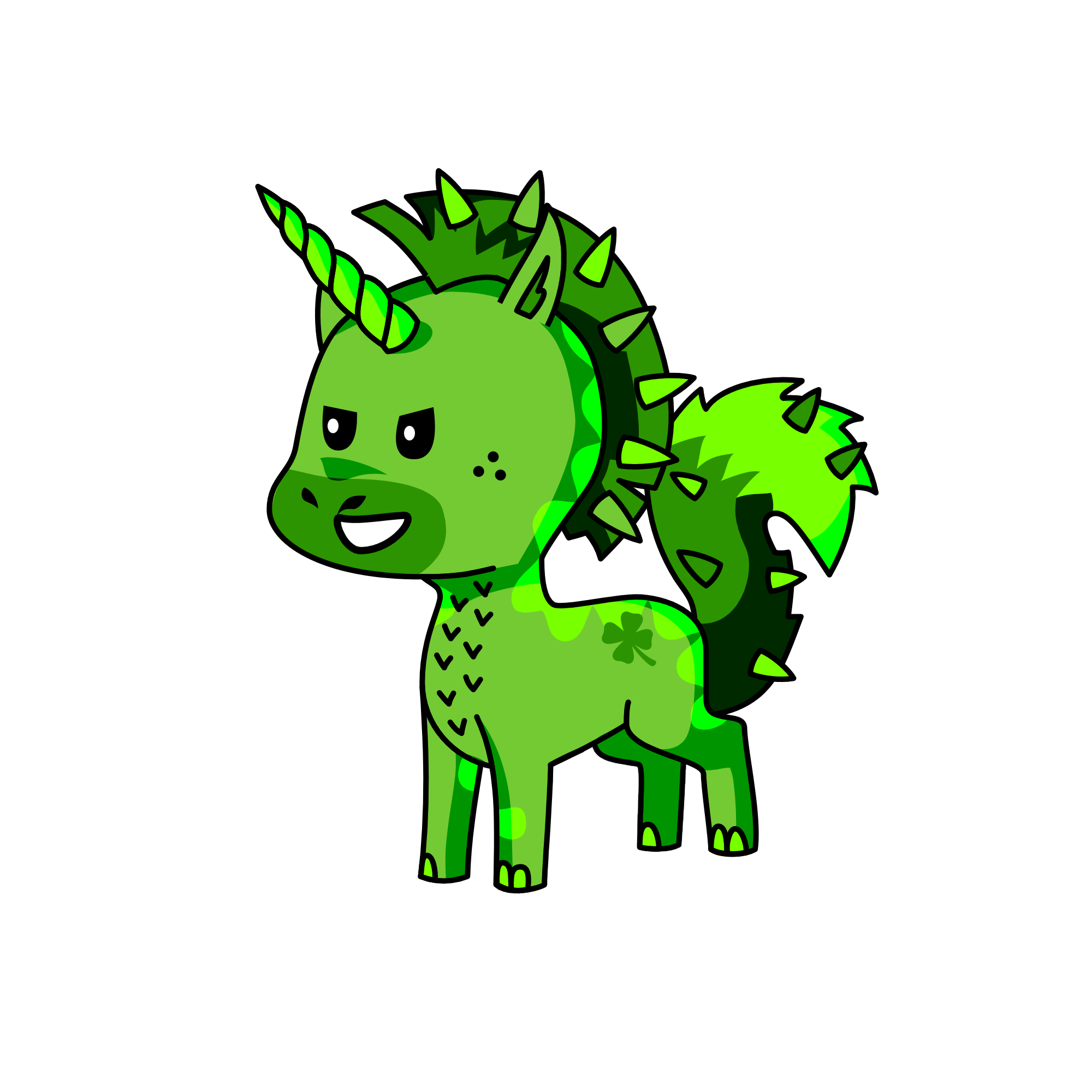 slytherin, the unicorn