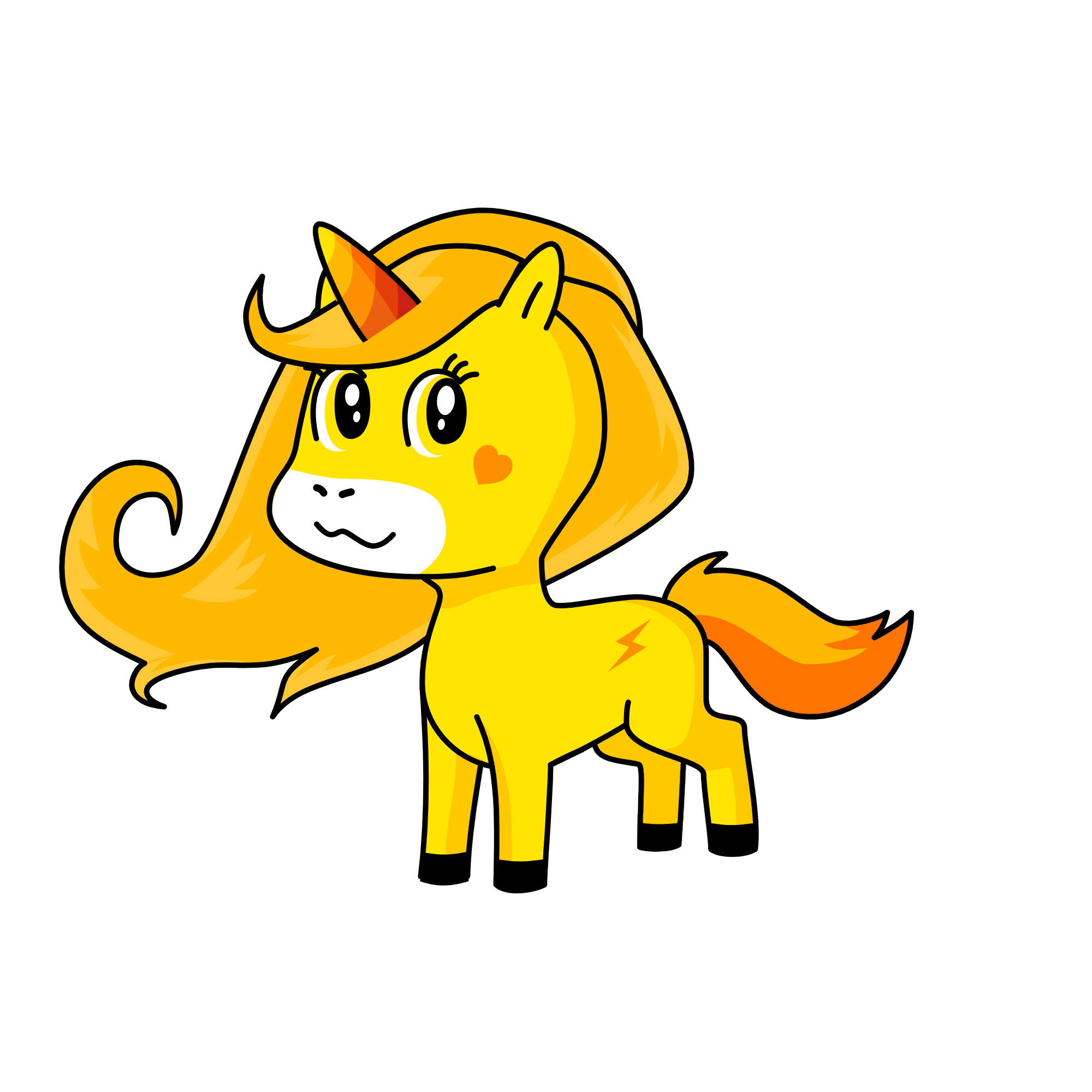 sunshine, the unicorn